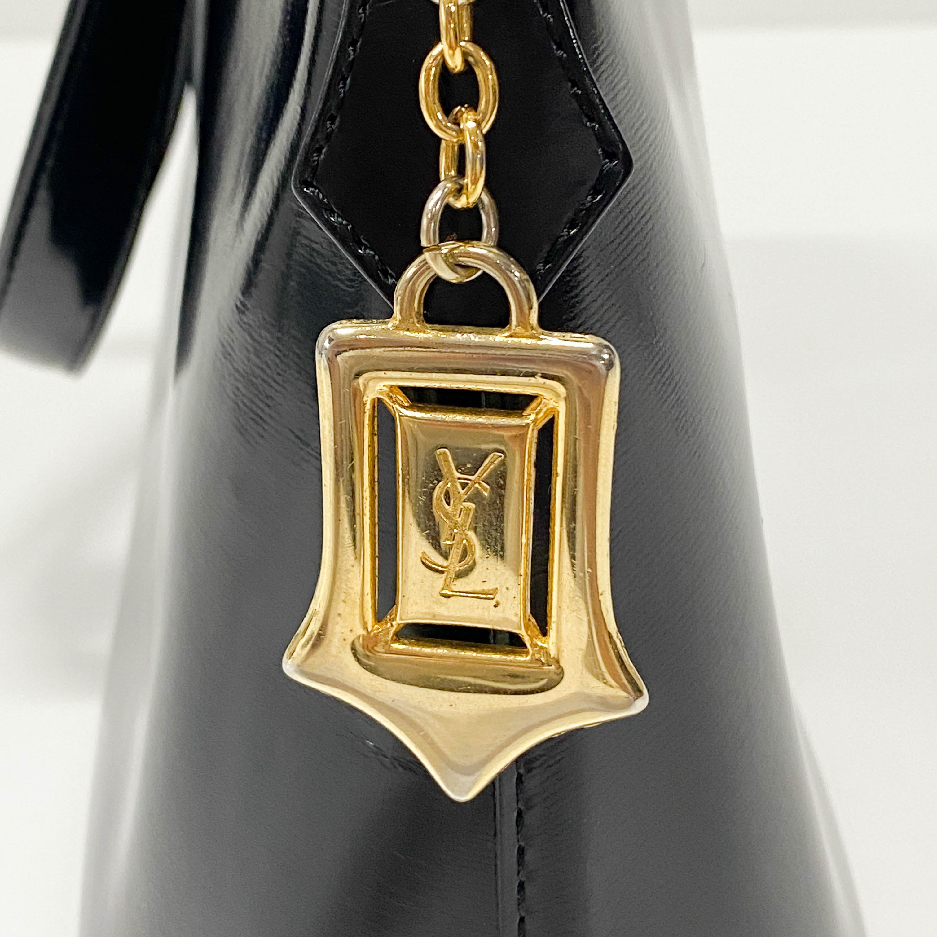 Black Leather Handbag