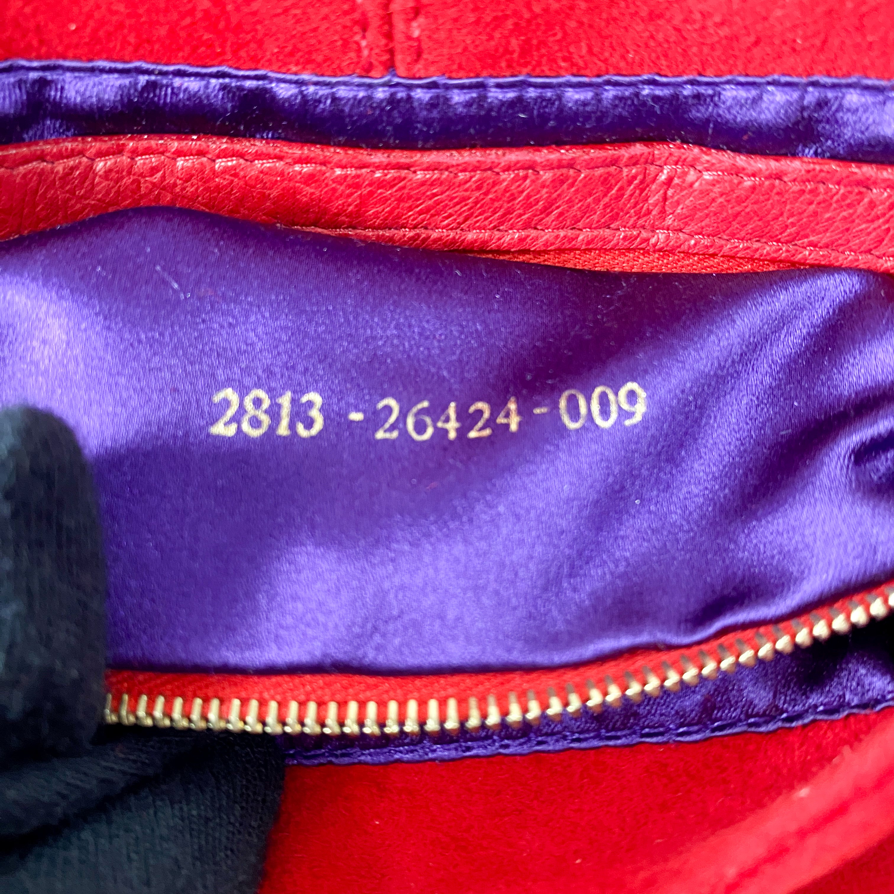 Baguette Red Suede Shoulder Bag