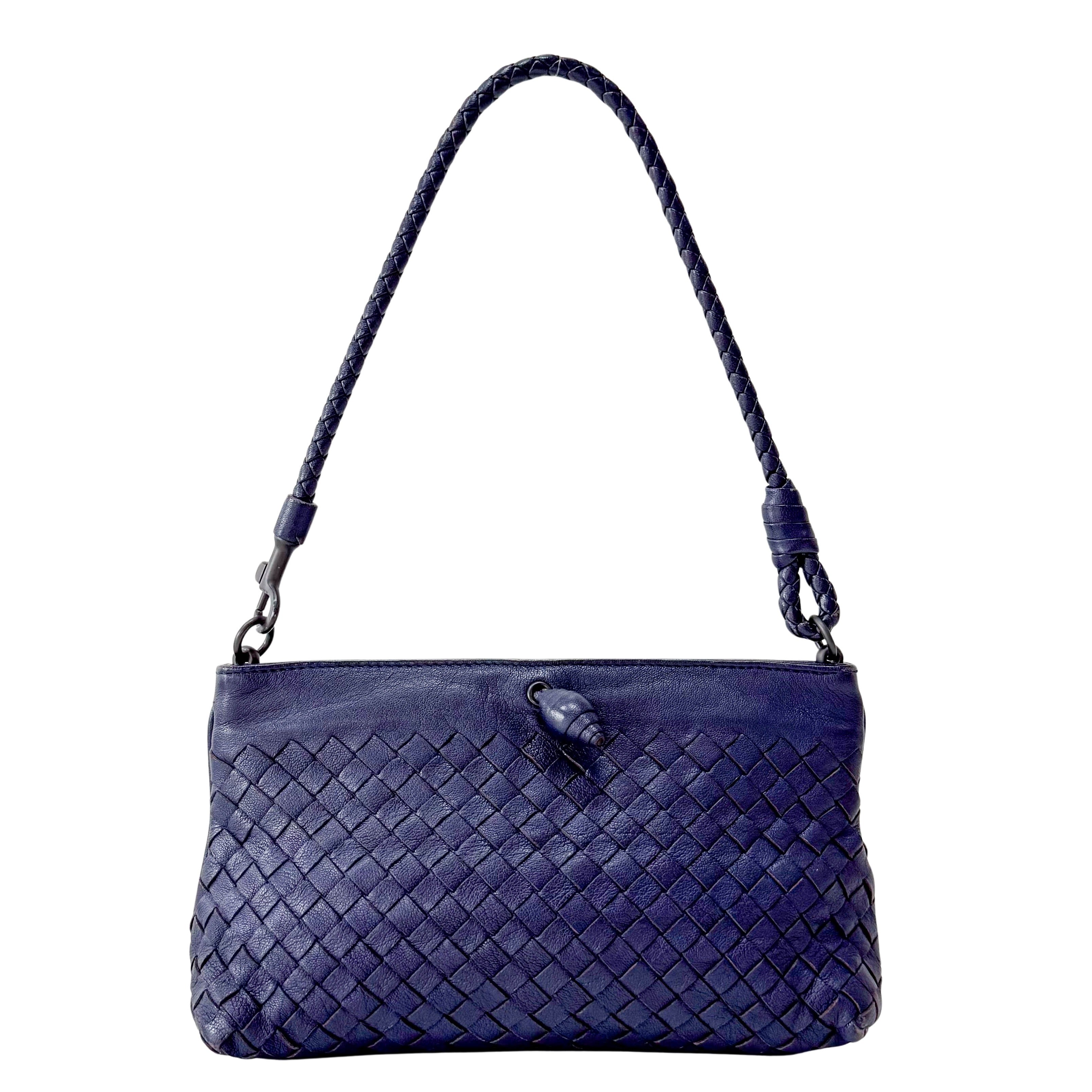 Intrecciato Leather Bag