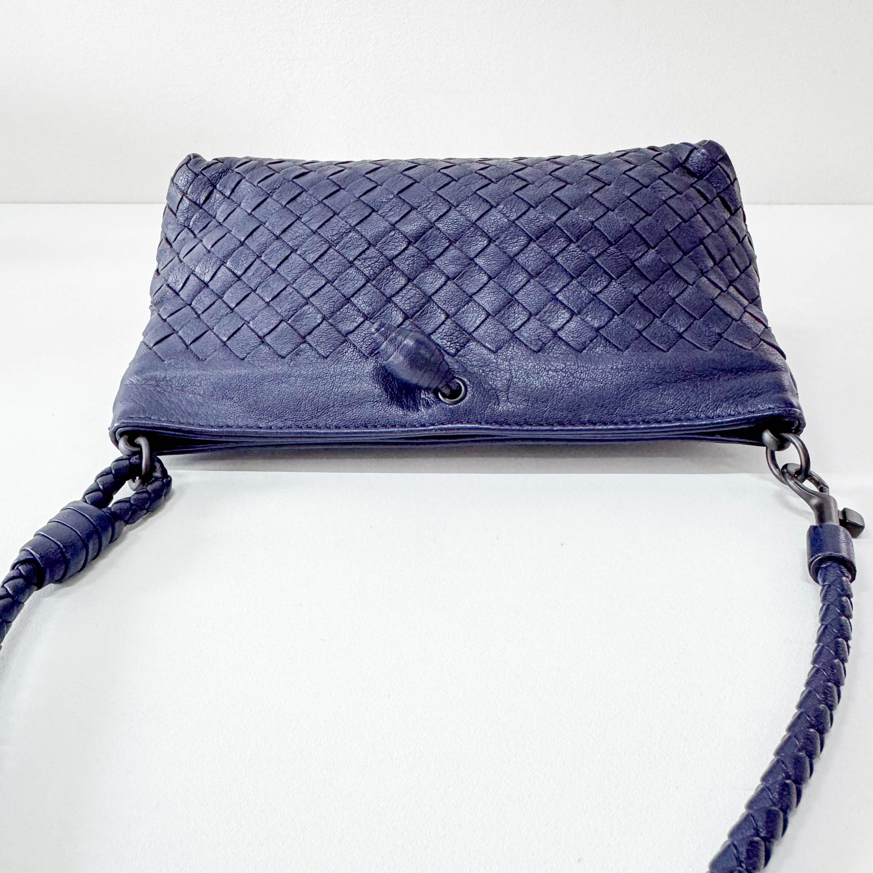 Intrecciato Leather Bag