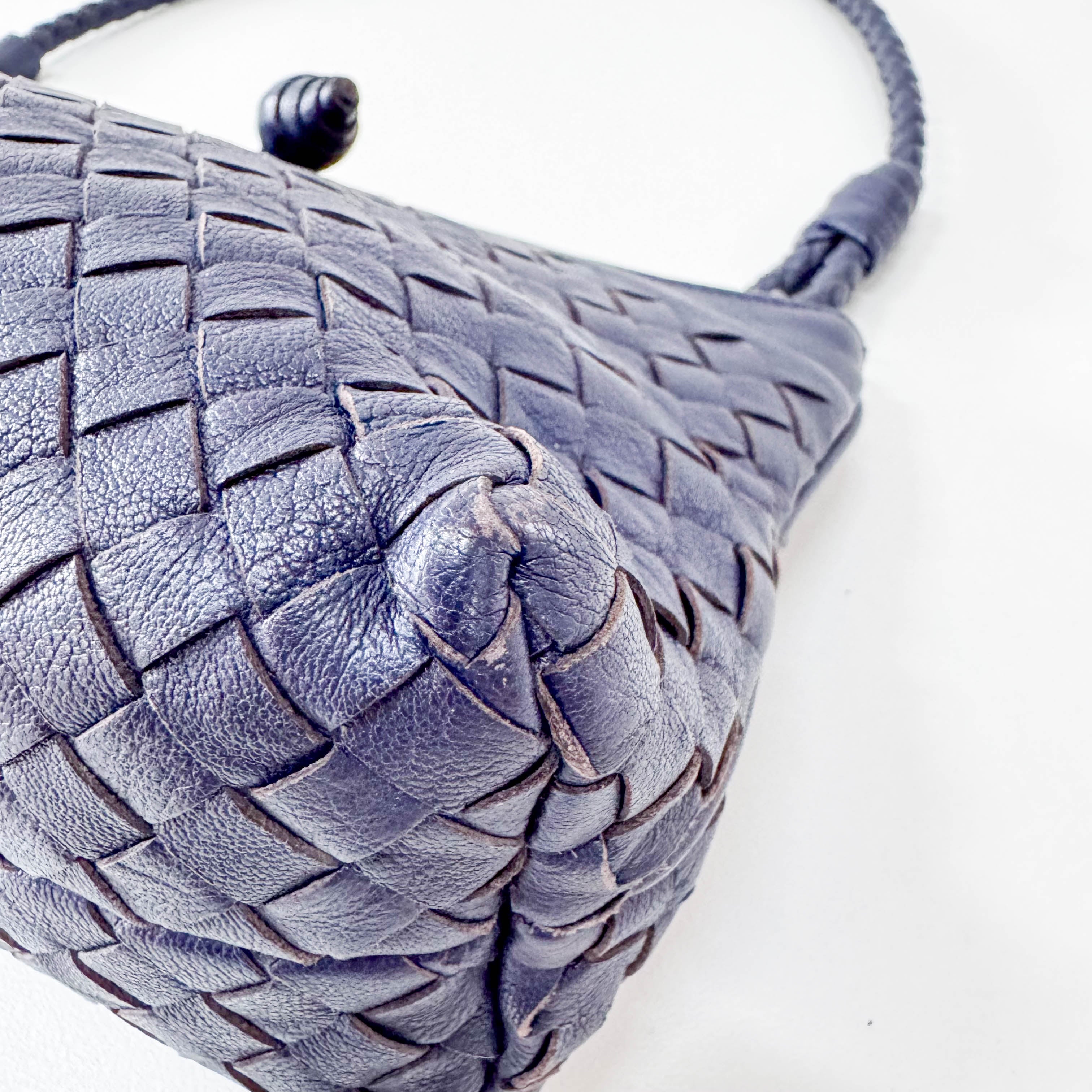 Intrecciato Leather Bag