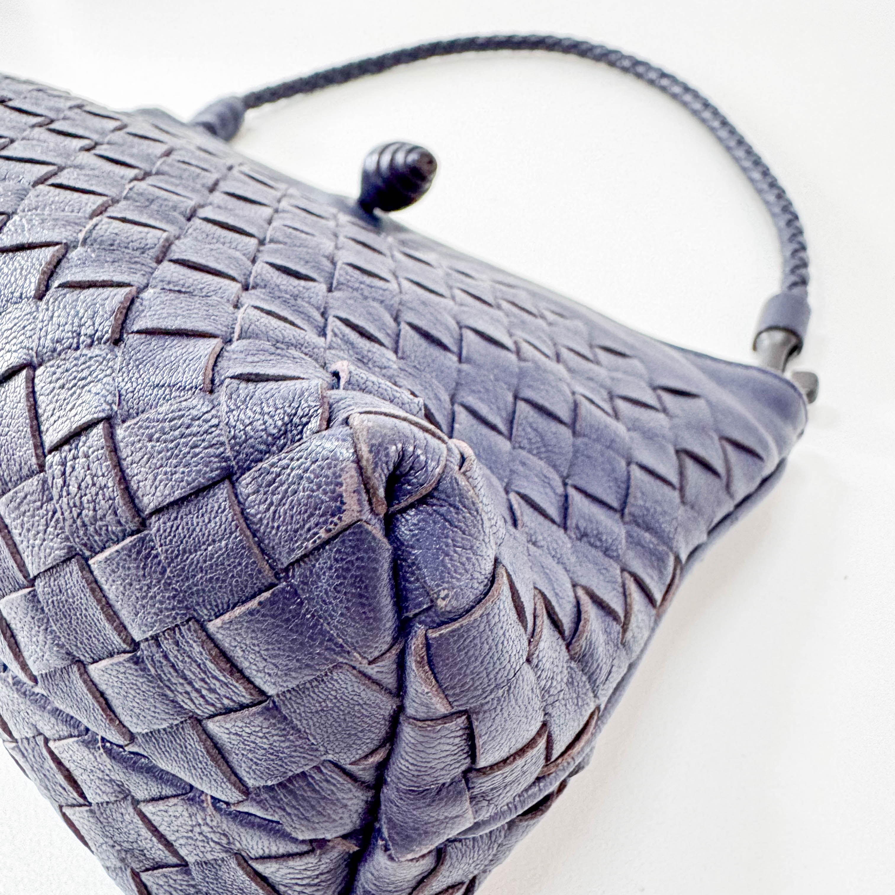 Intrecciato Leather Bag