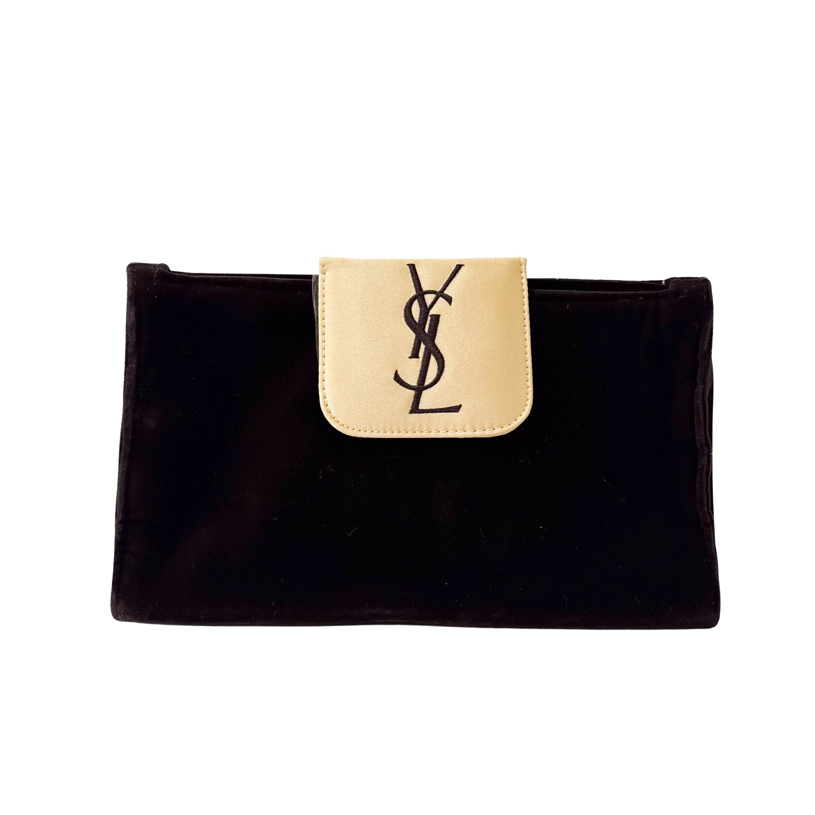 YSL Brown/Gold Pouch