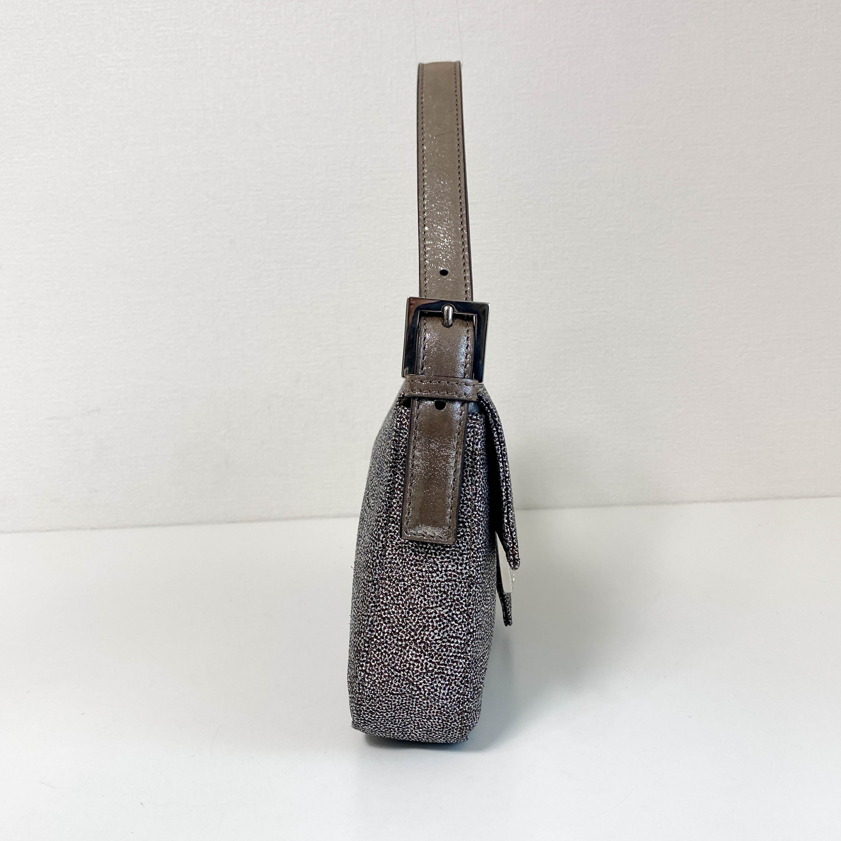 Baguette Silver Spark Shoulder Bag