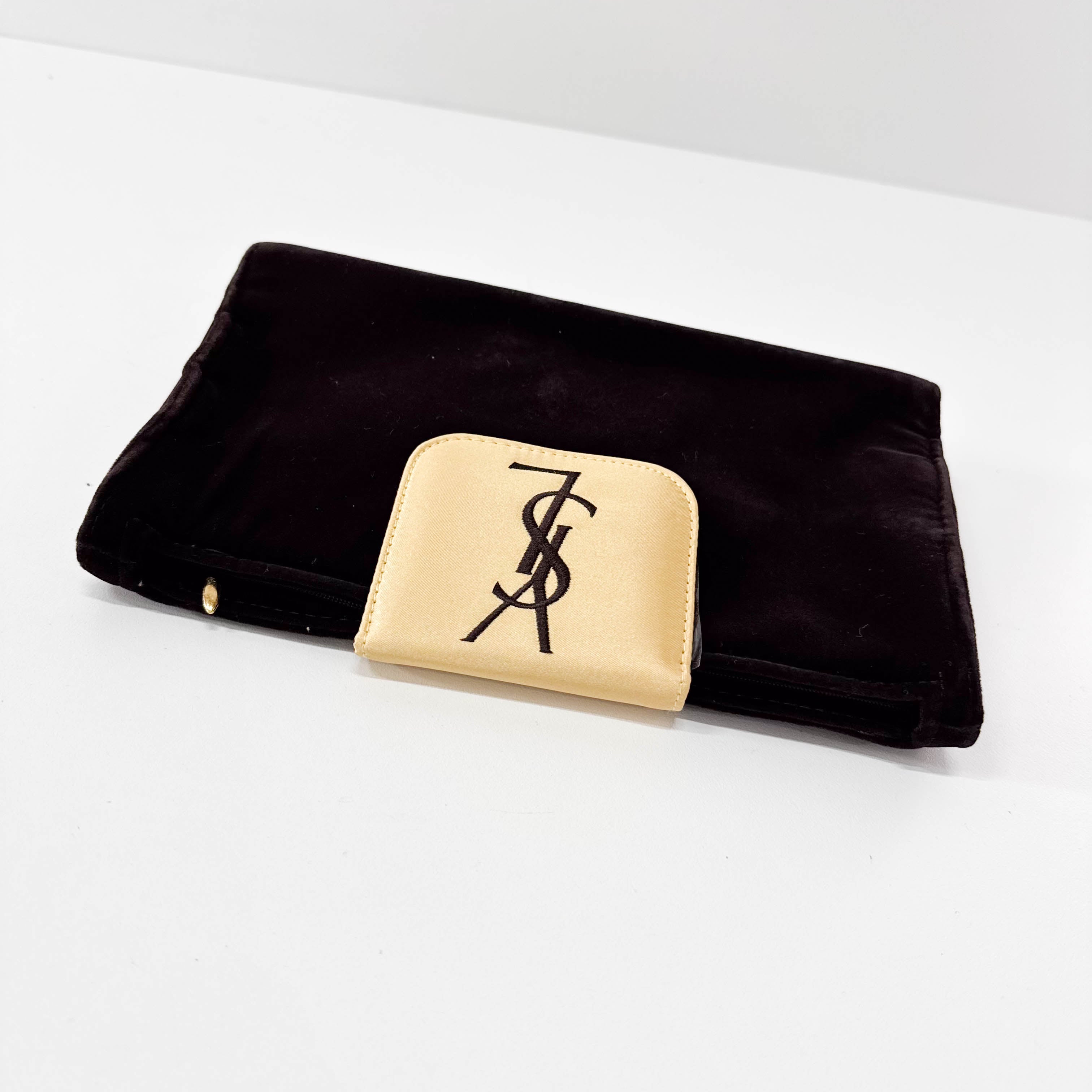 YSL Brown/Gold Pouch
