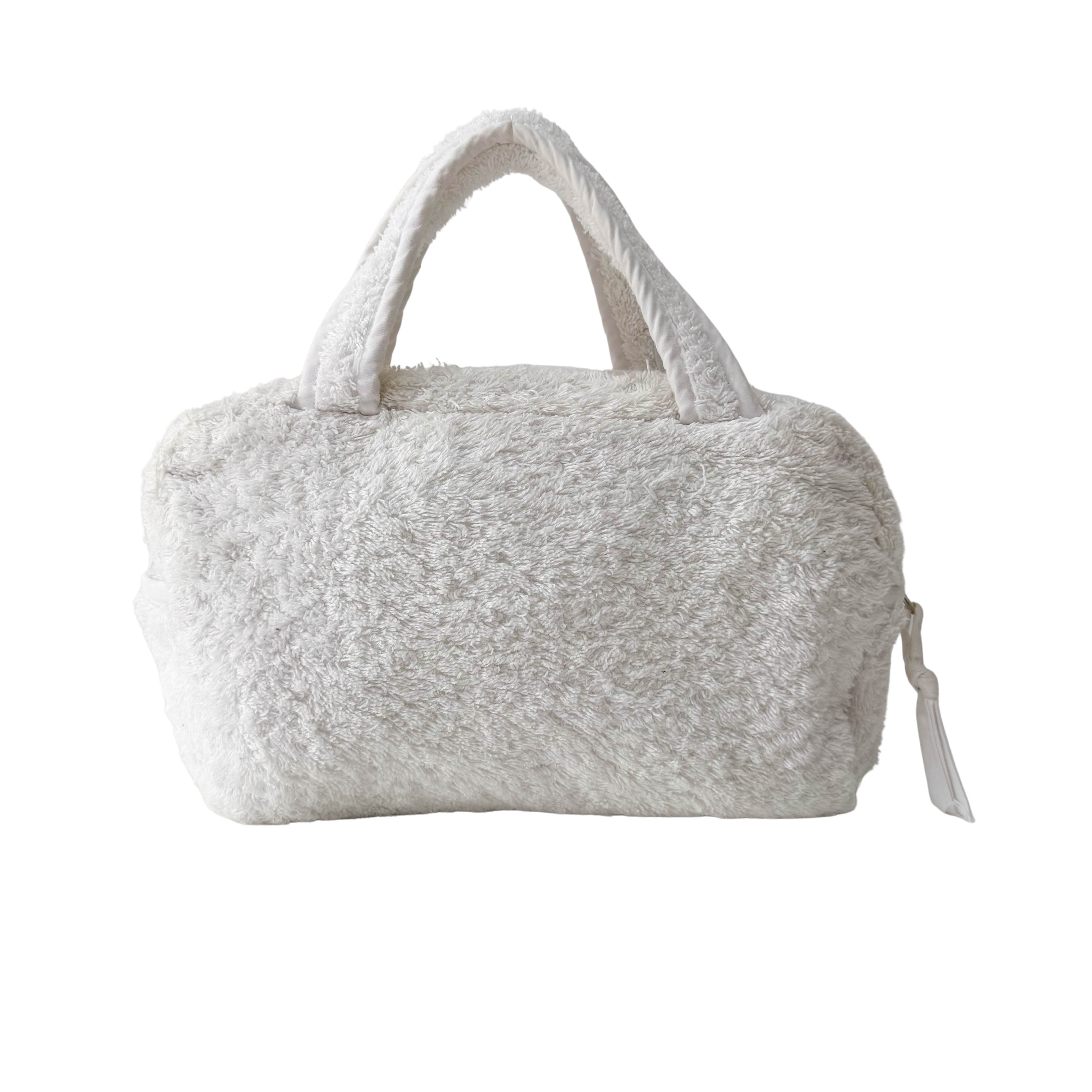 J'Adore Dior Terry Cloth Boston Handbag