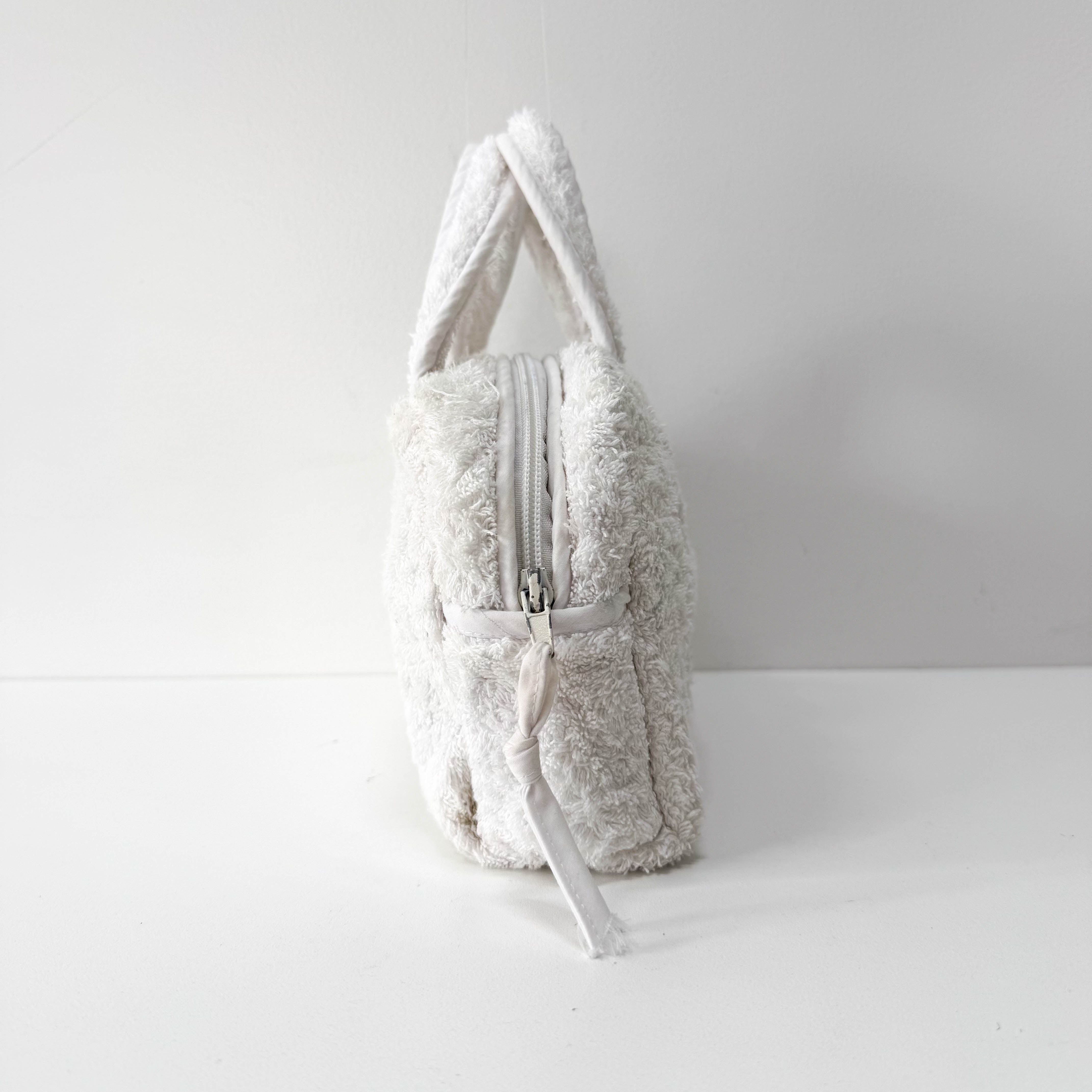 J'Adore Dior Terry Cloth Boston Handbag