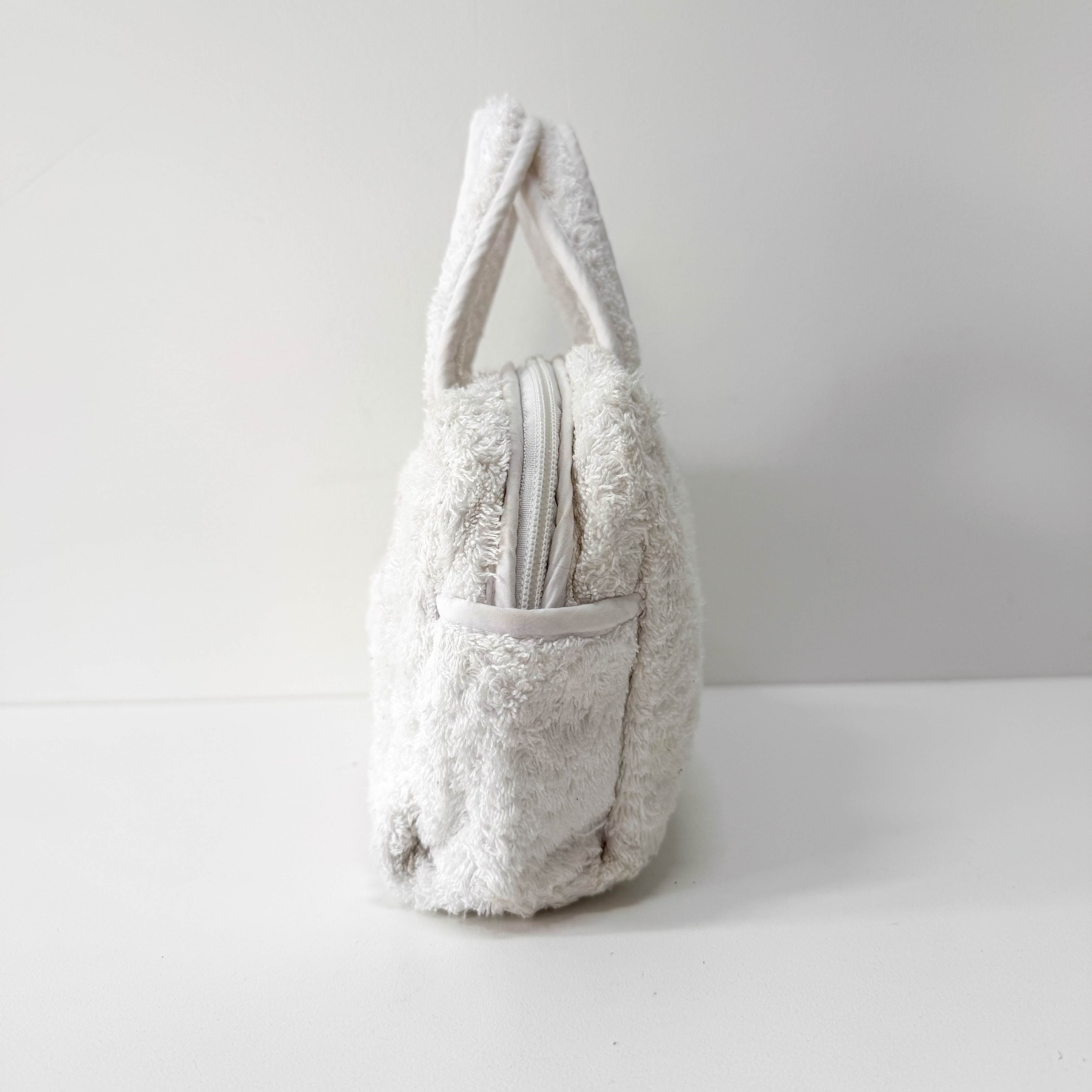 J'Adore Dior Terry Cloth Boston Handbag