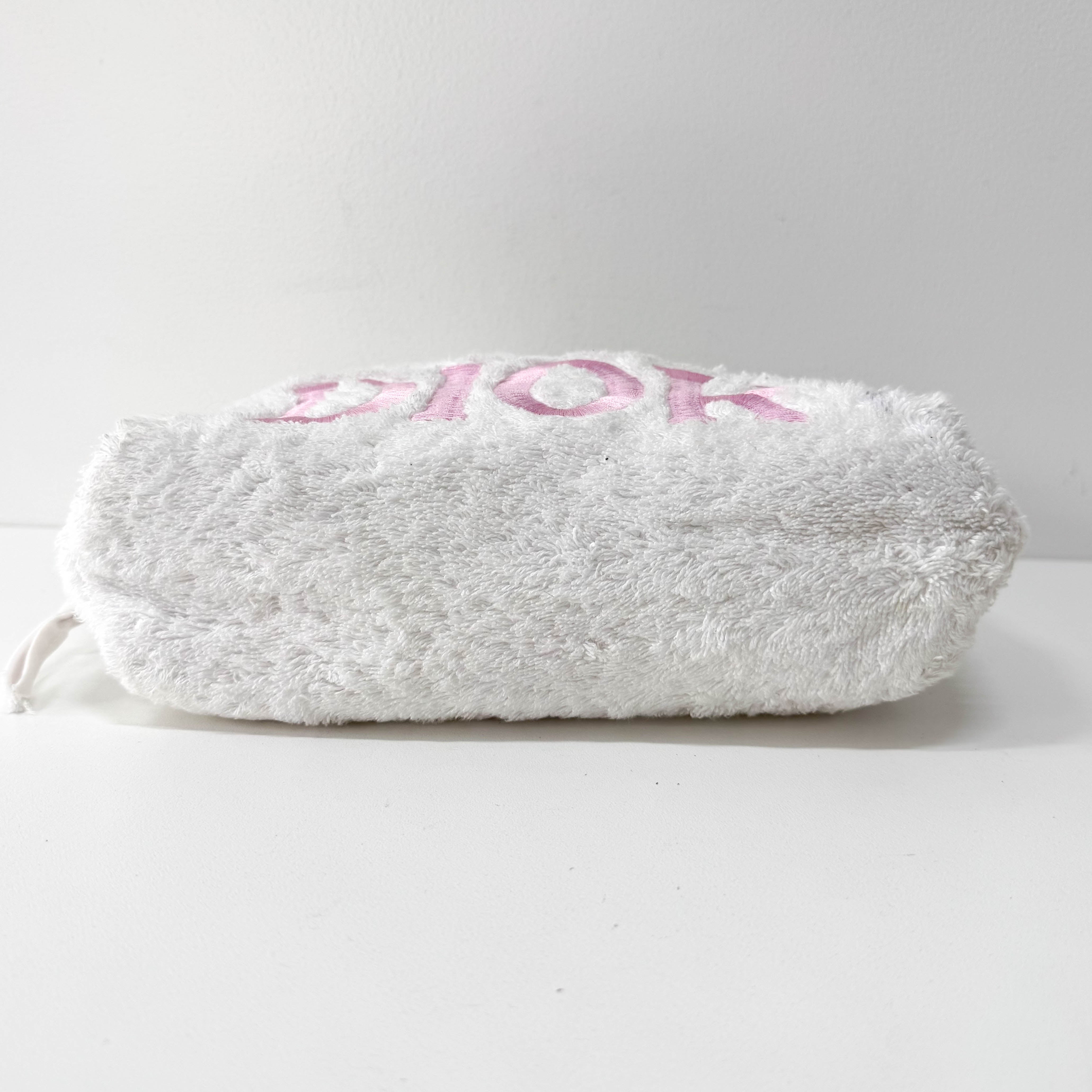 J'Adore Dior Terry Cloth Boston Handbag