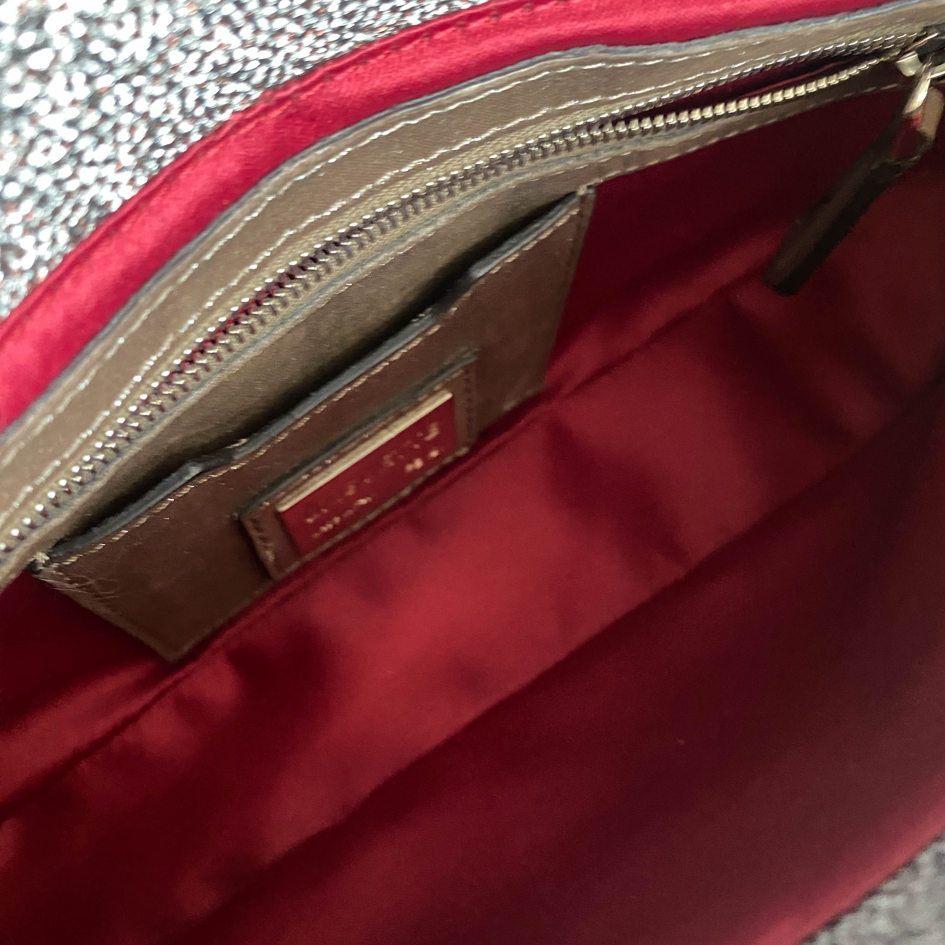 Baguette Silver Spark Shoulder Bag