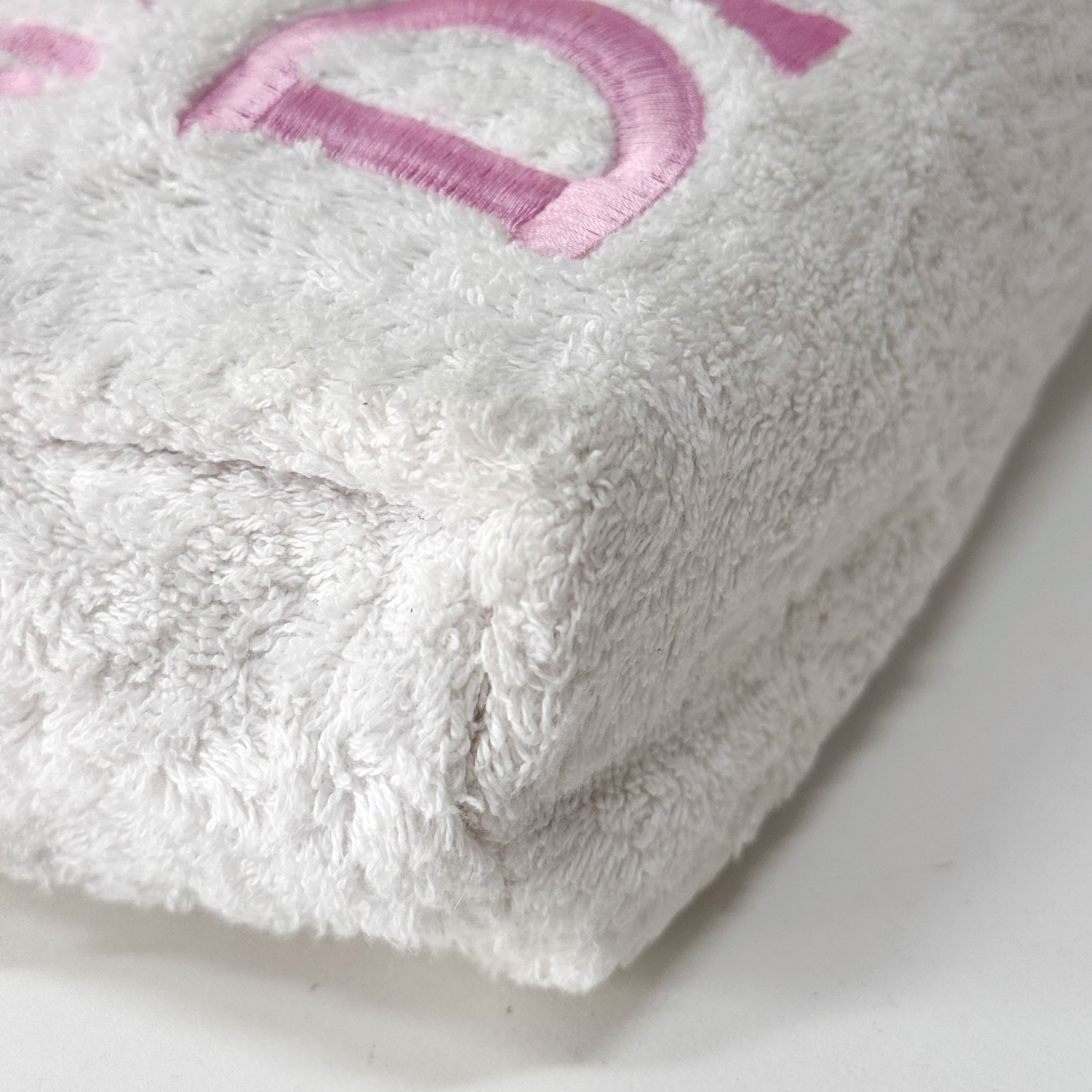 J'Adore Dior Terry Cloth Boston Handbag