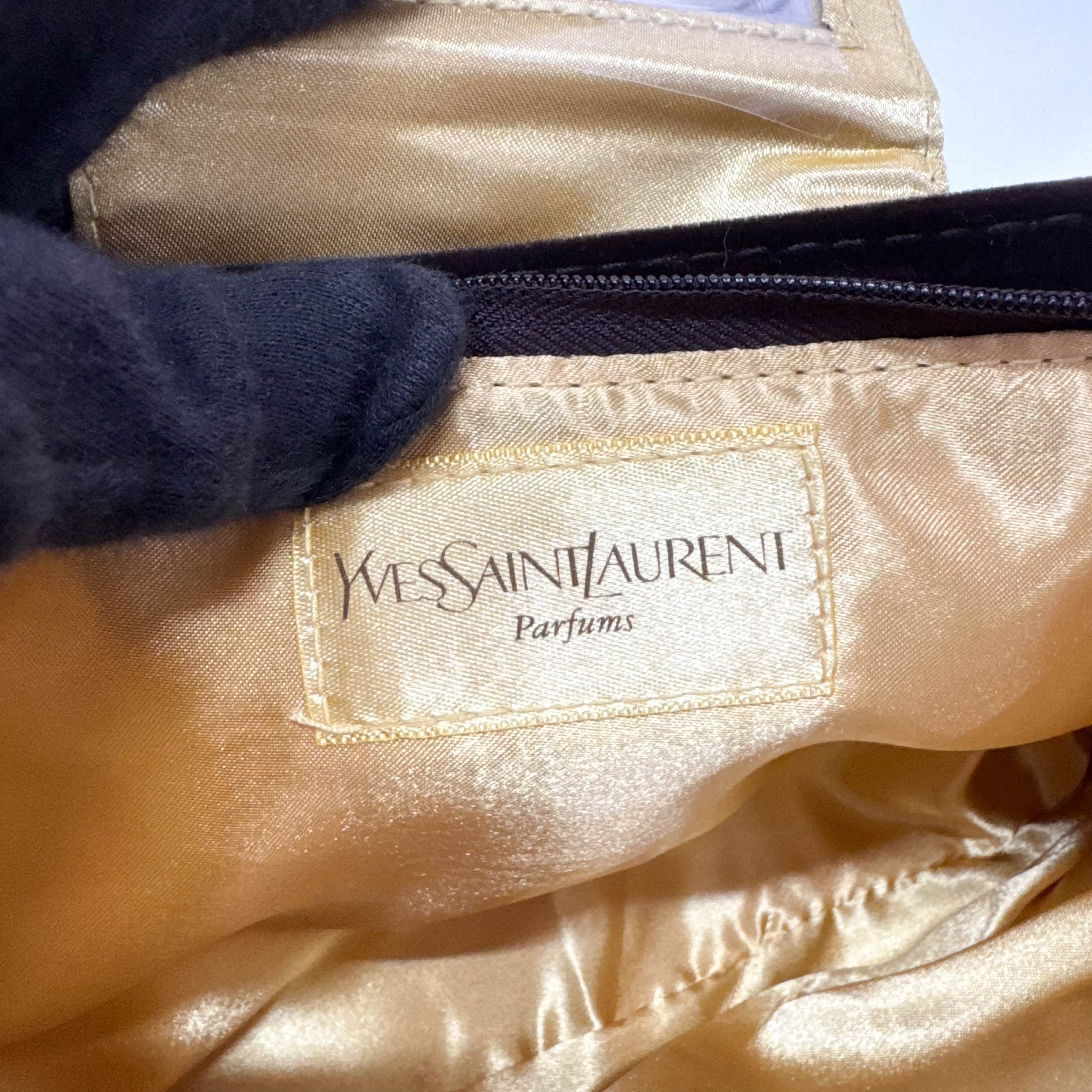 YSL Brown/Gold Pouch