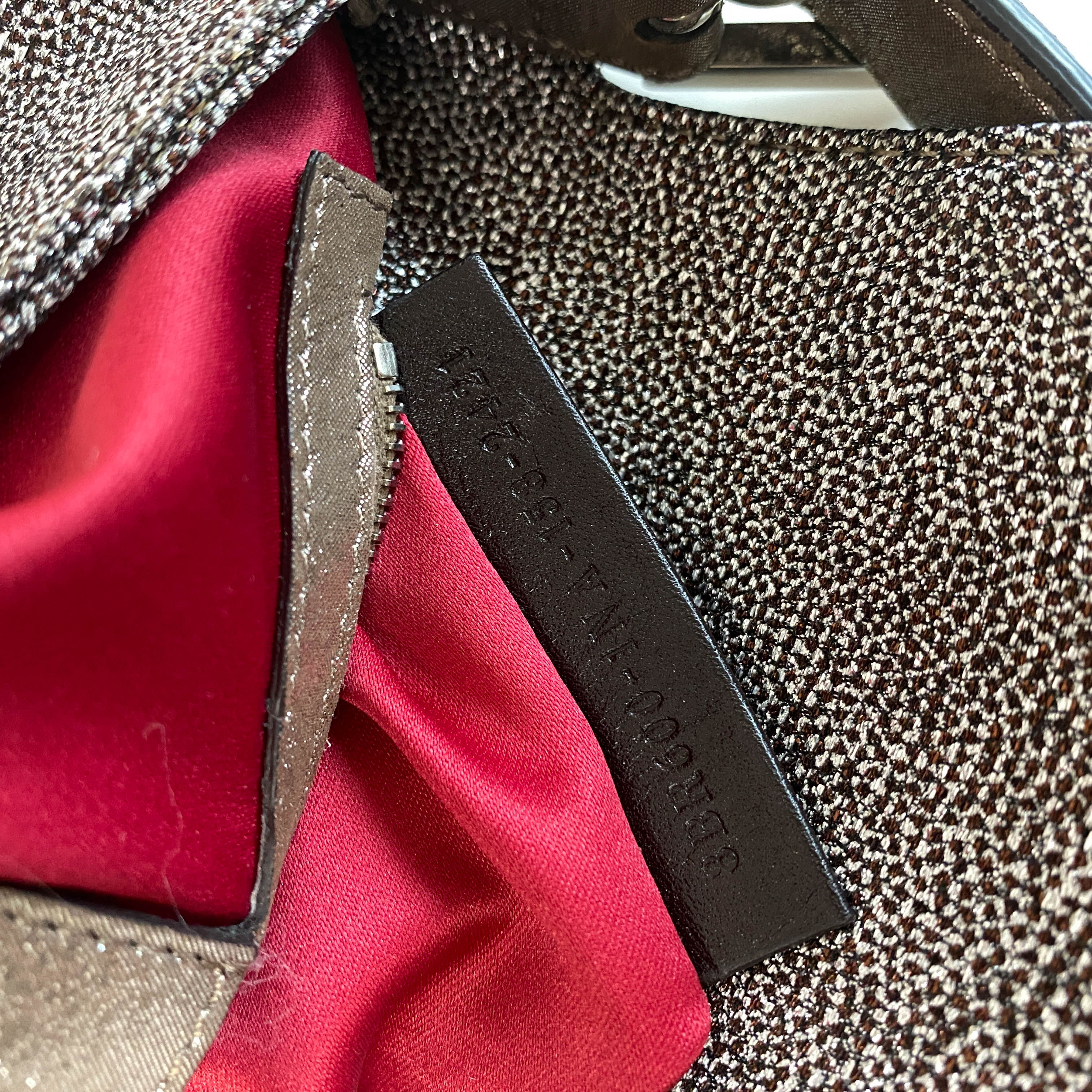 Baguette Silver Spark Shoulder Bag