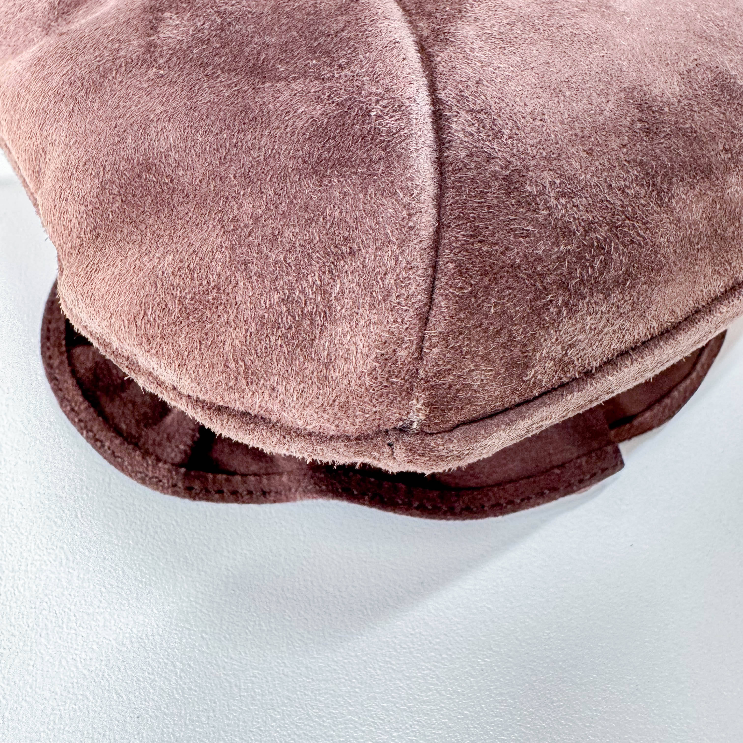 Rive Gauche Flower Suede Bag