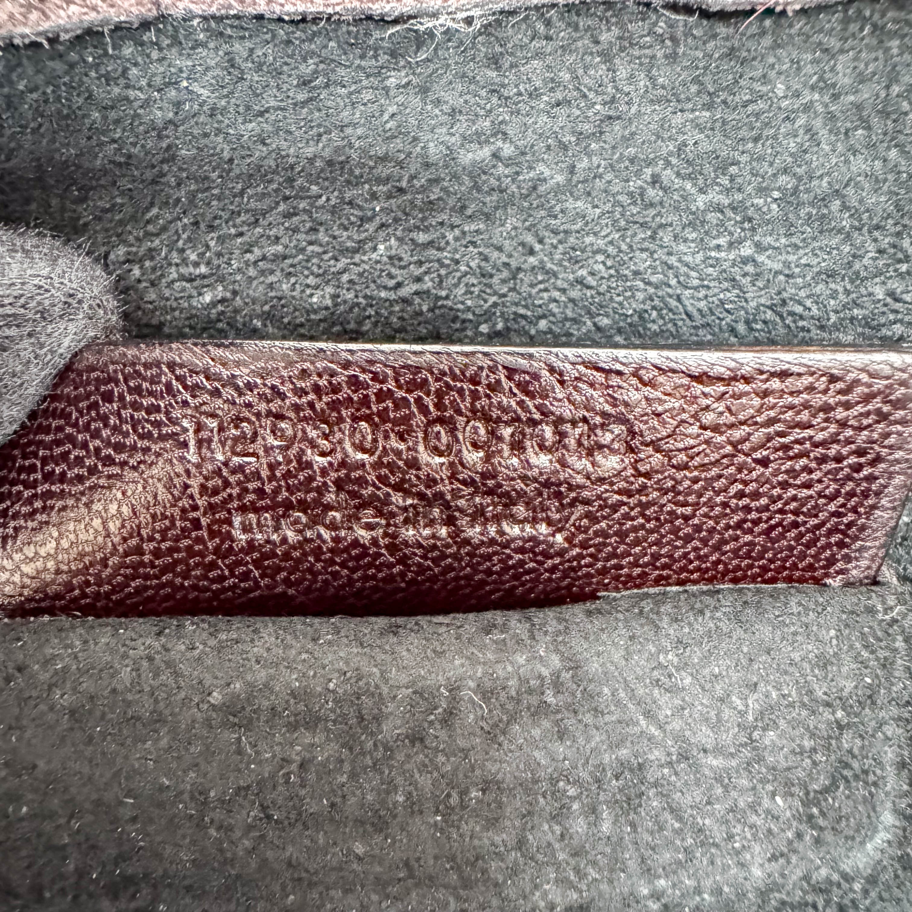 Rive Gauche Flower Suede Bag