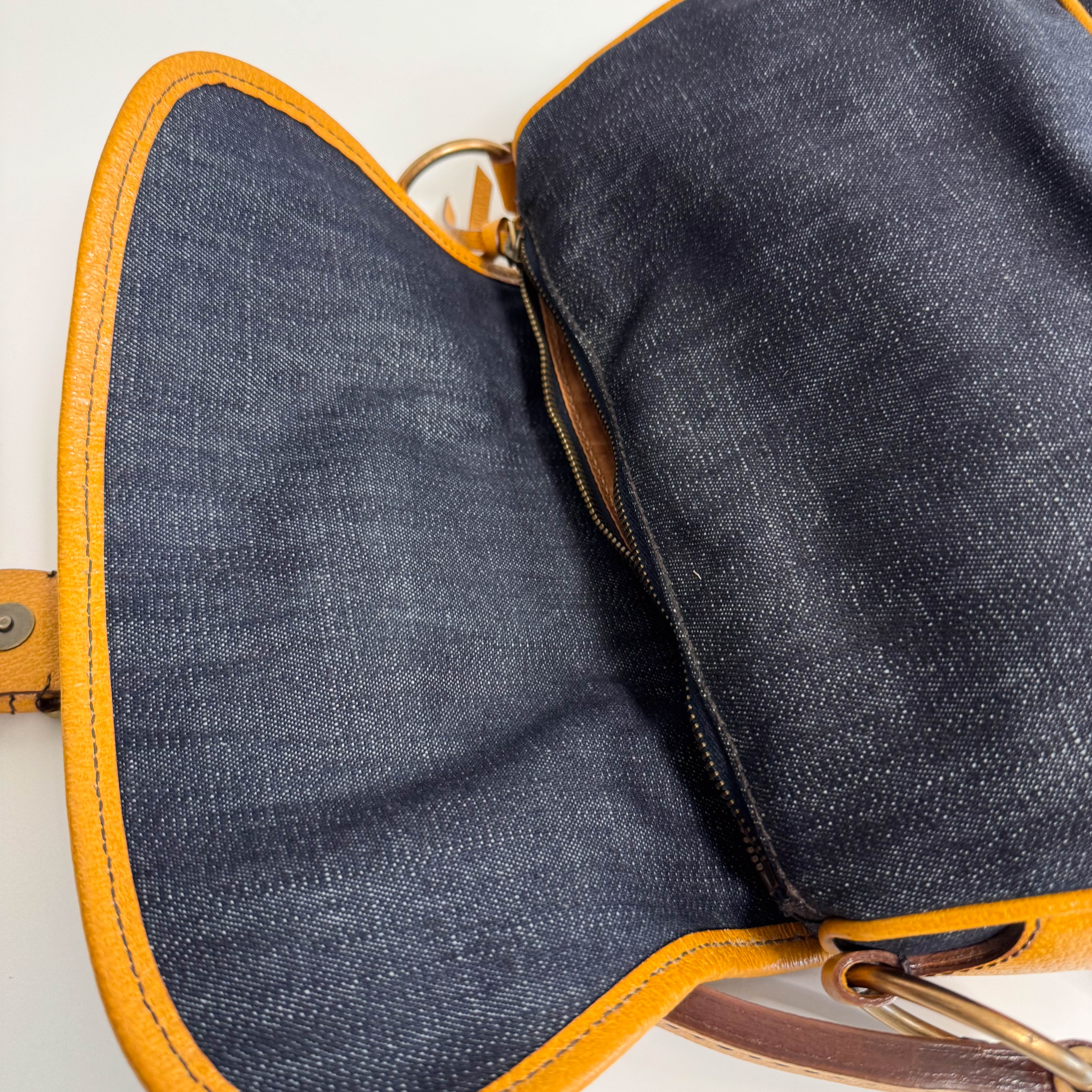 Archive Denim Shoulder Bag