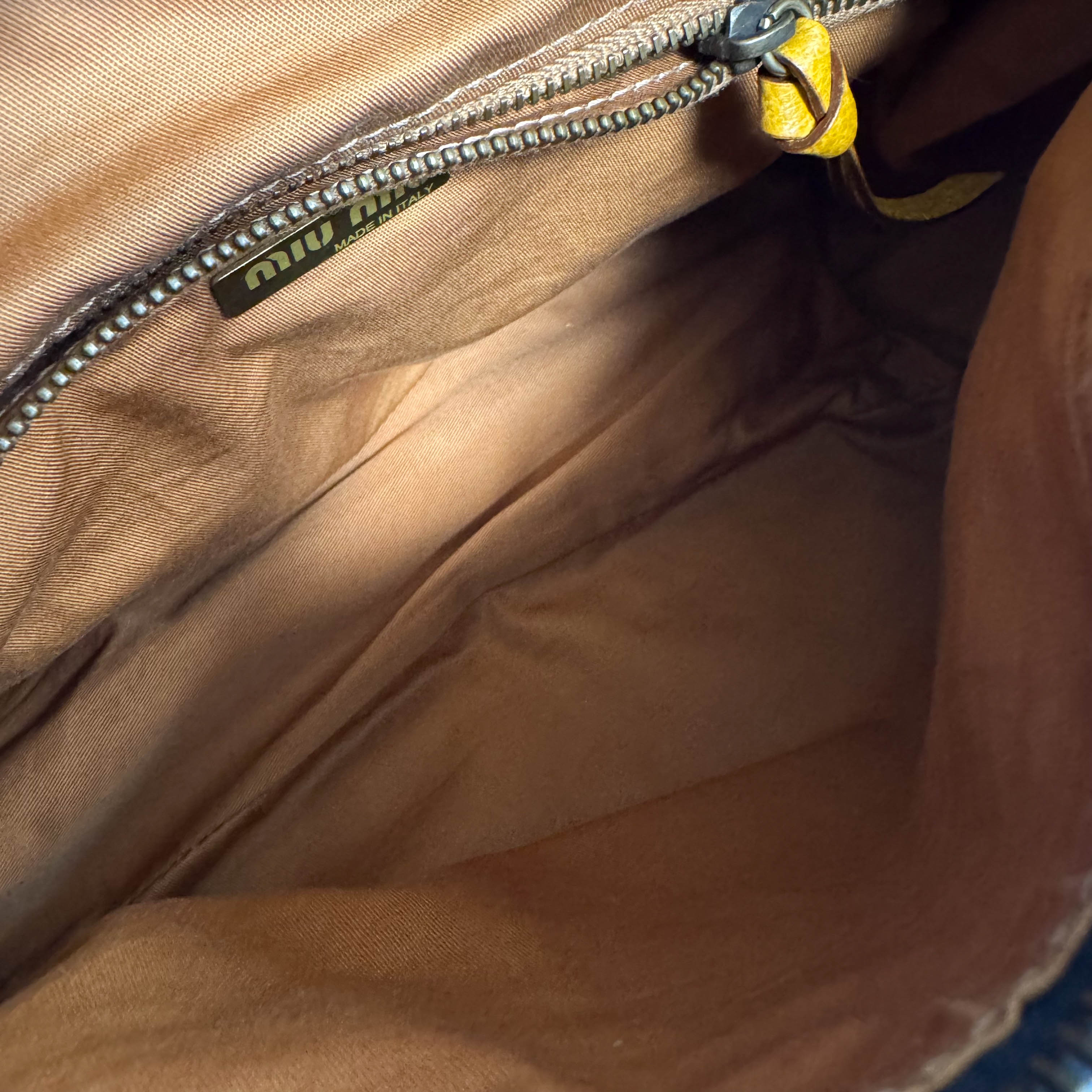 Archive Denim Shoulder Bag