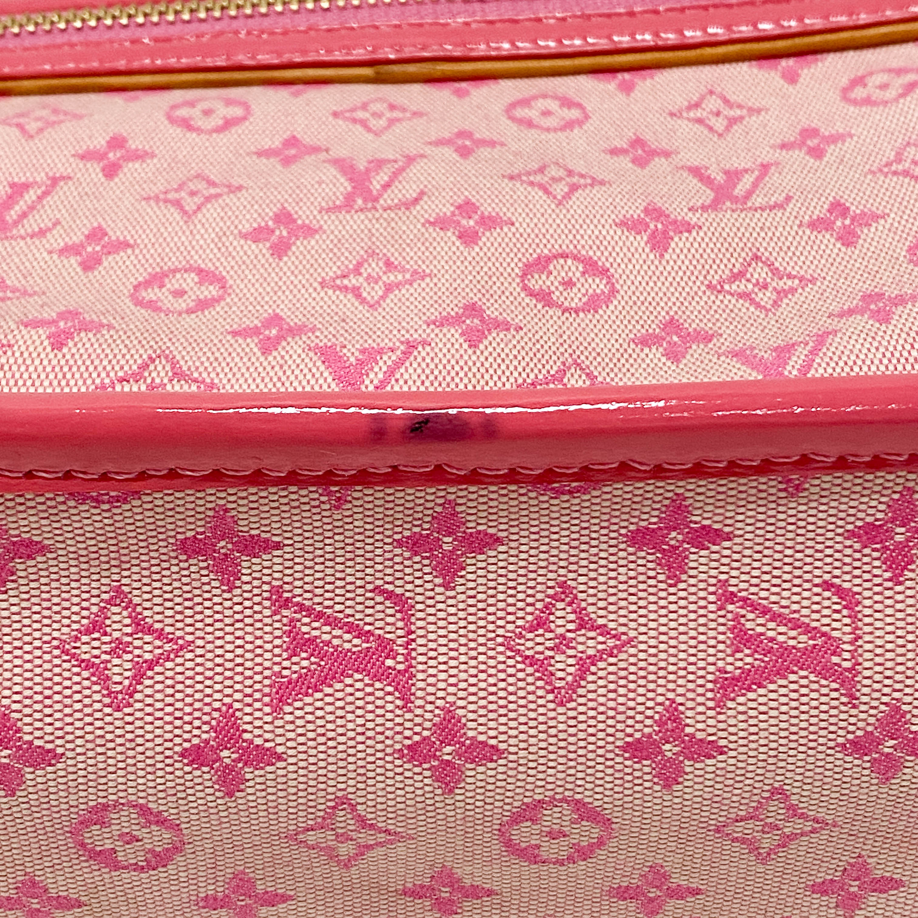 Mini Monogram Pink Canvas Shoulder Bag