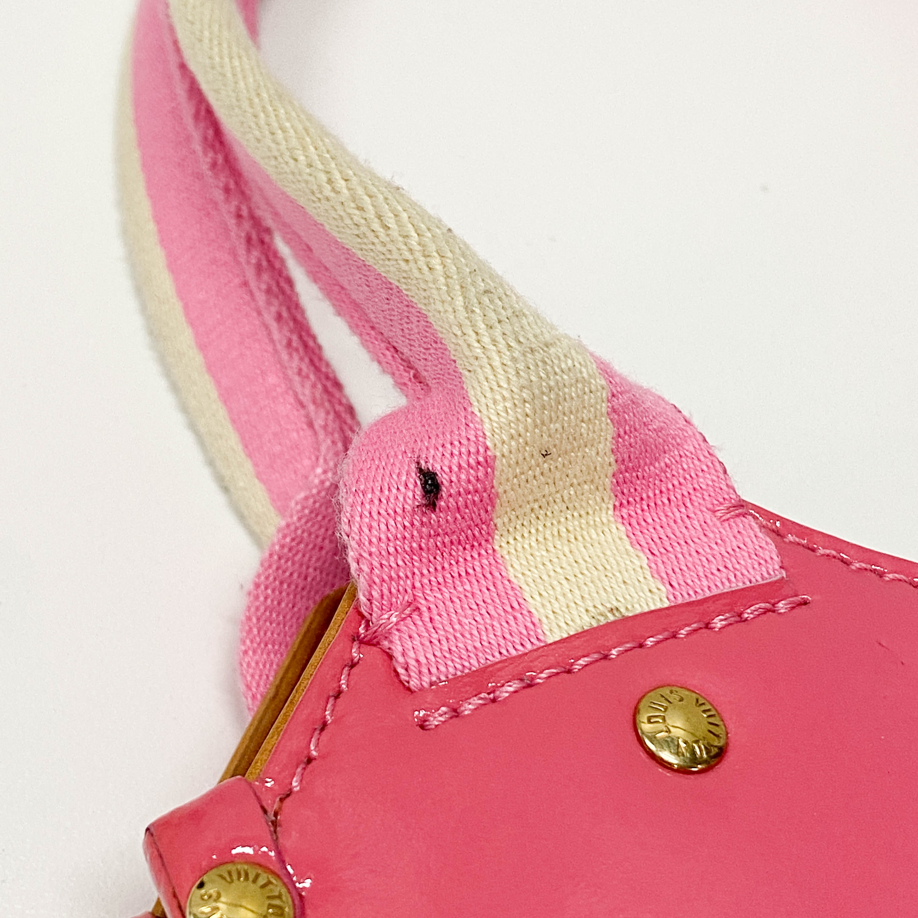 Mini Monogram Pink Canvas Shoulder Bag