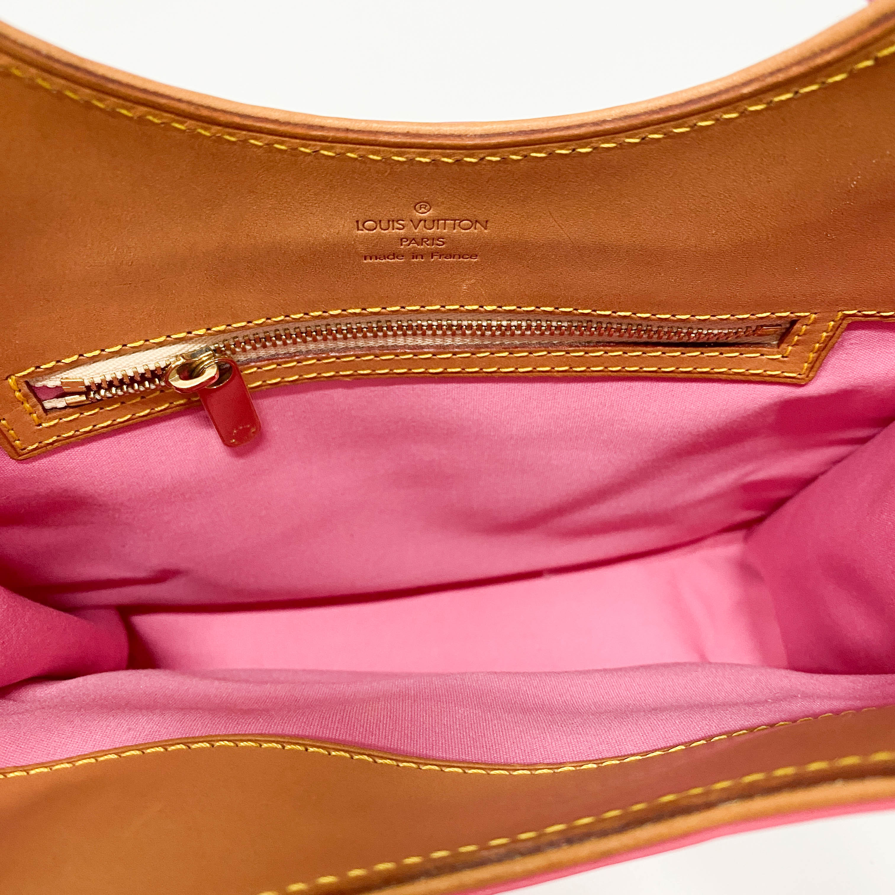 Mini Monogram Pink Canvas Shoulder Bag