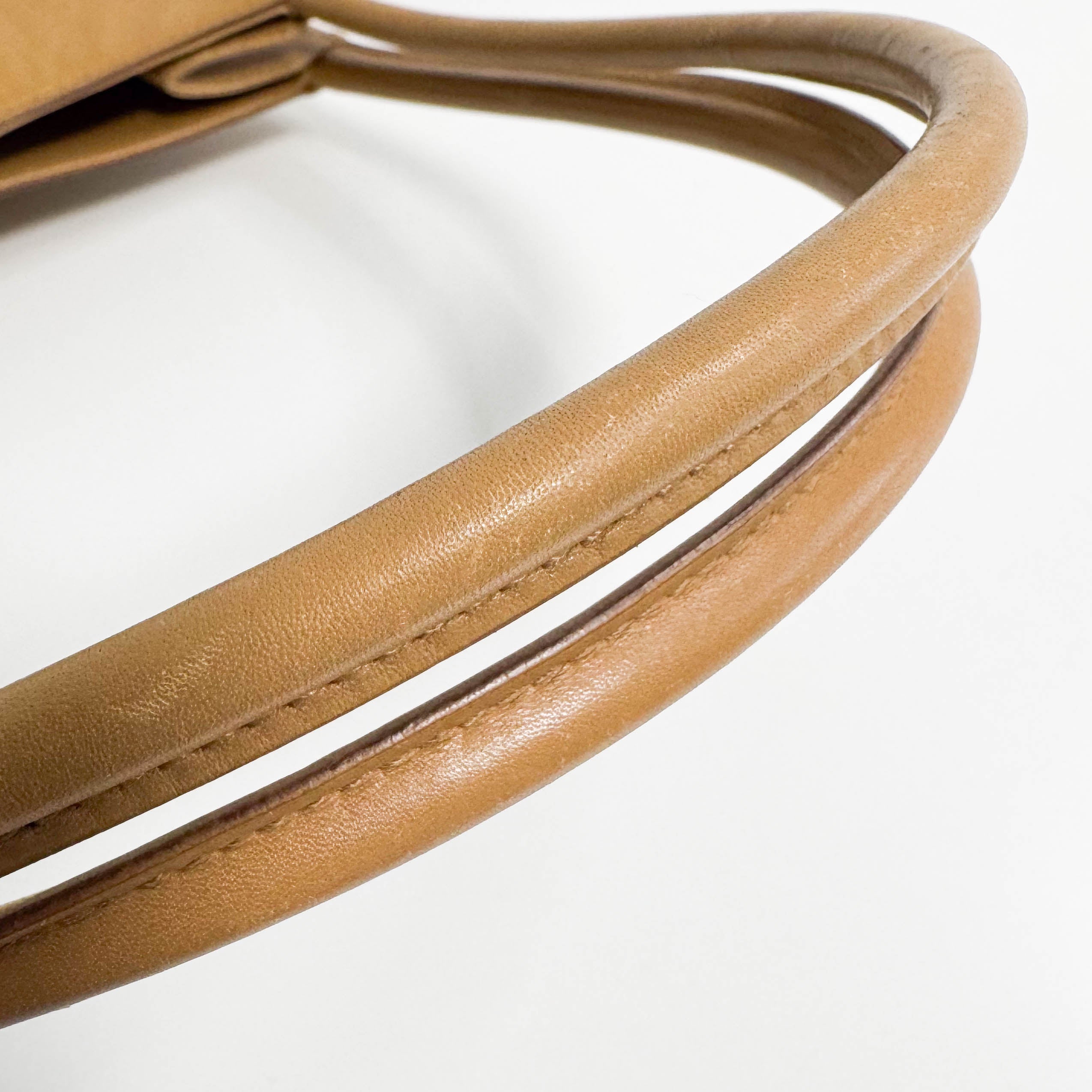 Brown Leather Shoulder Bag