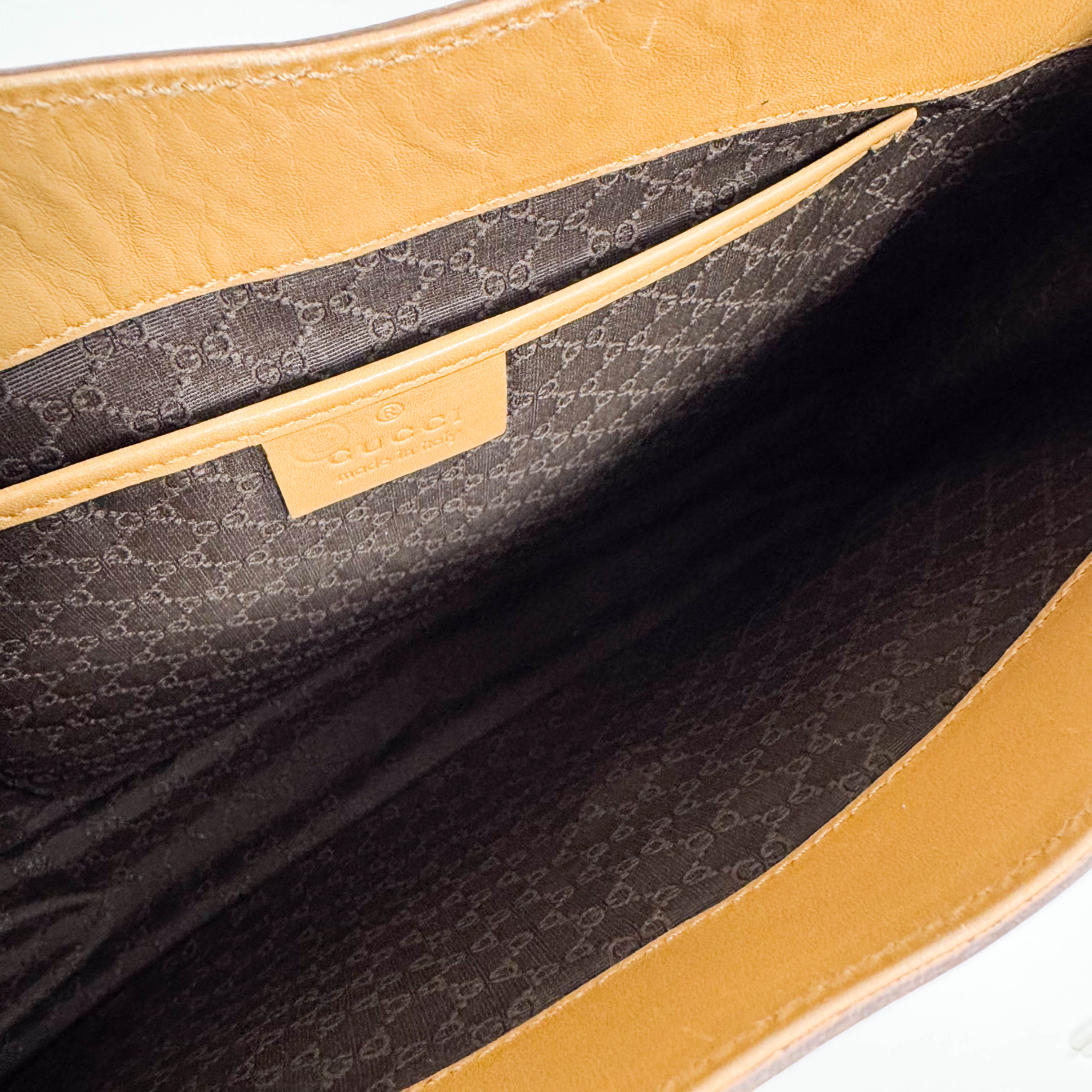 Brown Leather Shoulder Bag