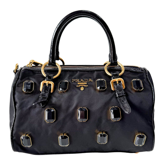 Bijoux Nylon Handle Bag