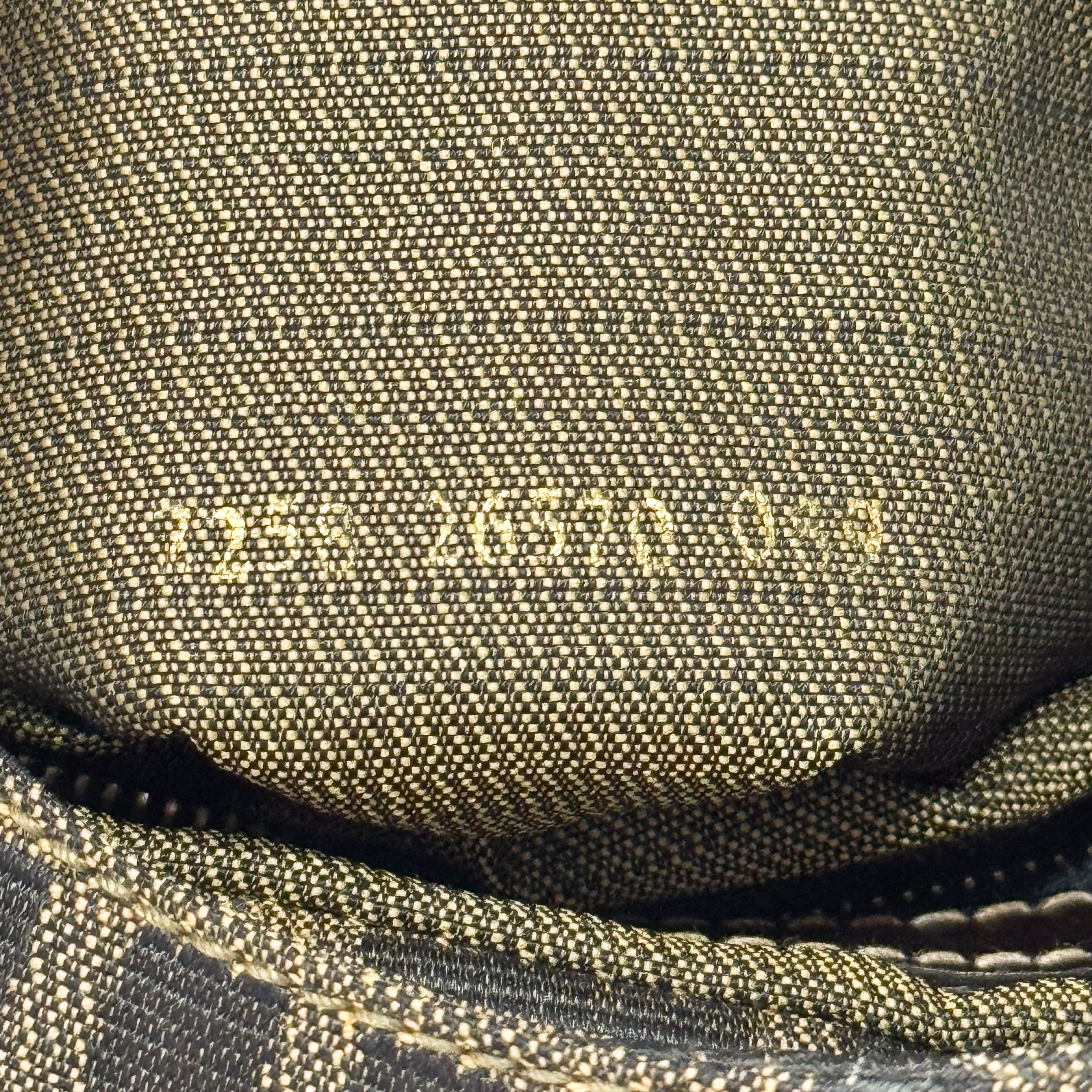 Zucca Small Brown Canvas Shoulder Bag