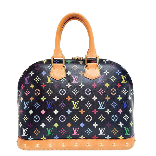 Monogram Multi-color Coated Canvas 50 Hand Bag
