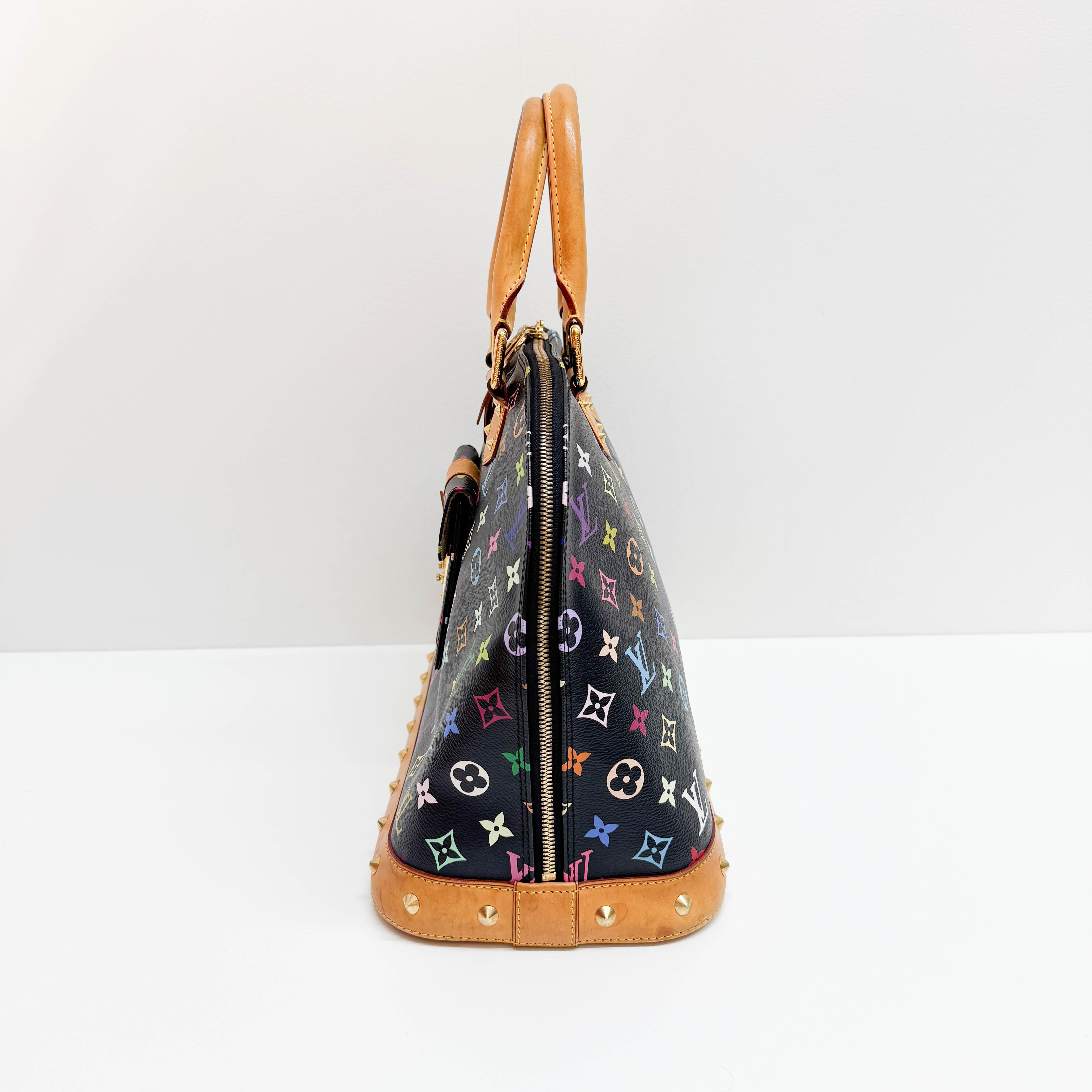 Monogram Multi-color Coated Canvas 50 Hand Bag