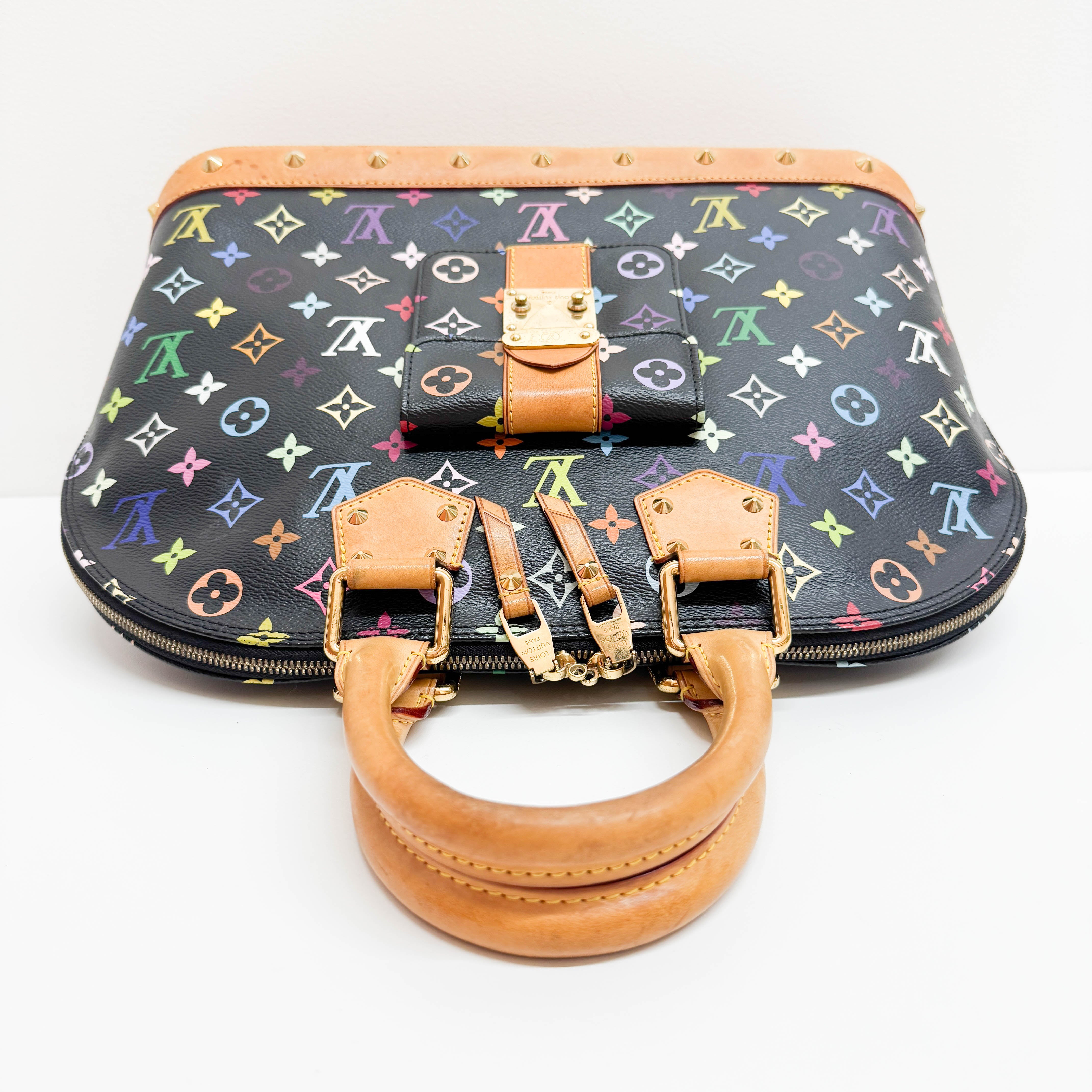 Monogram Multi-color Coated Canvas 50 Hand Bag