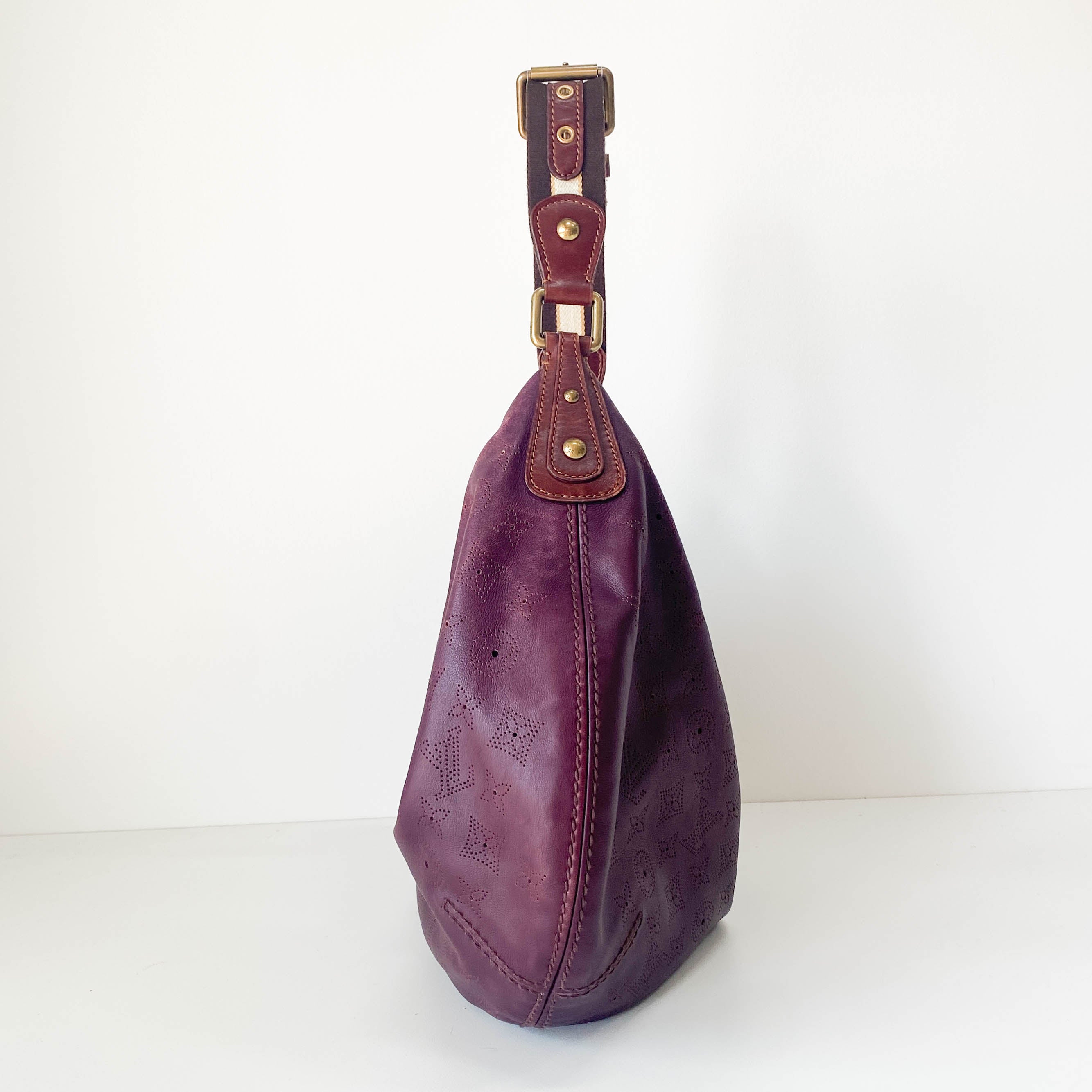 Purple Monogram Leather Limited Edition Onatah Bag