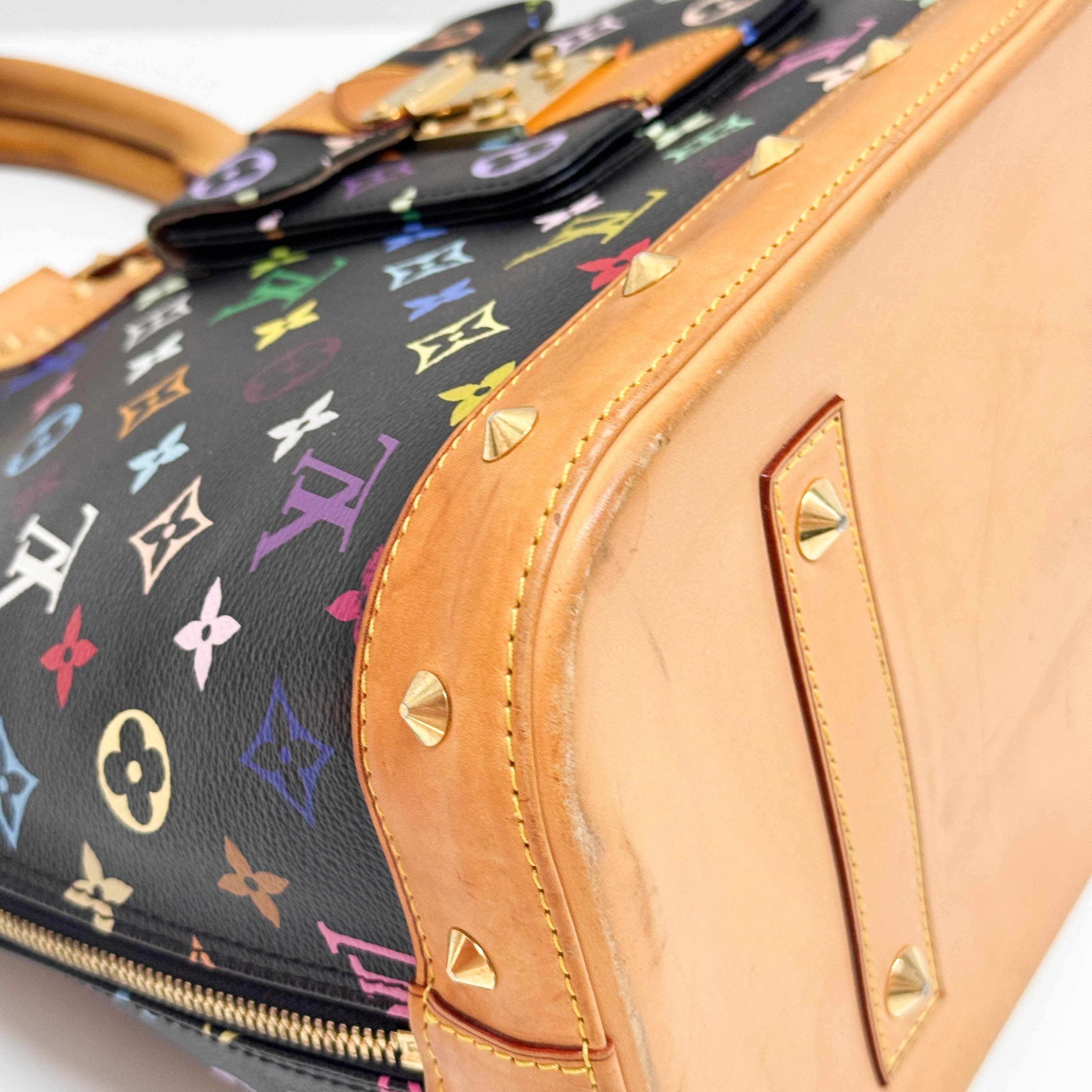 Monogram Multi-color Coated Canvas 50 Hand Bag