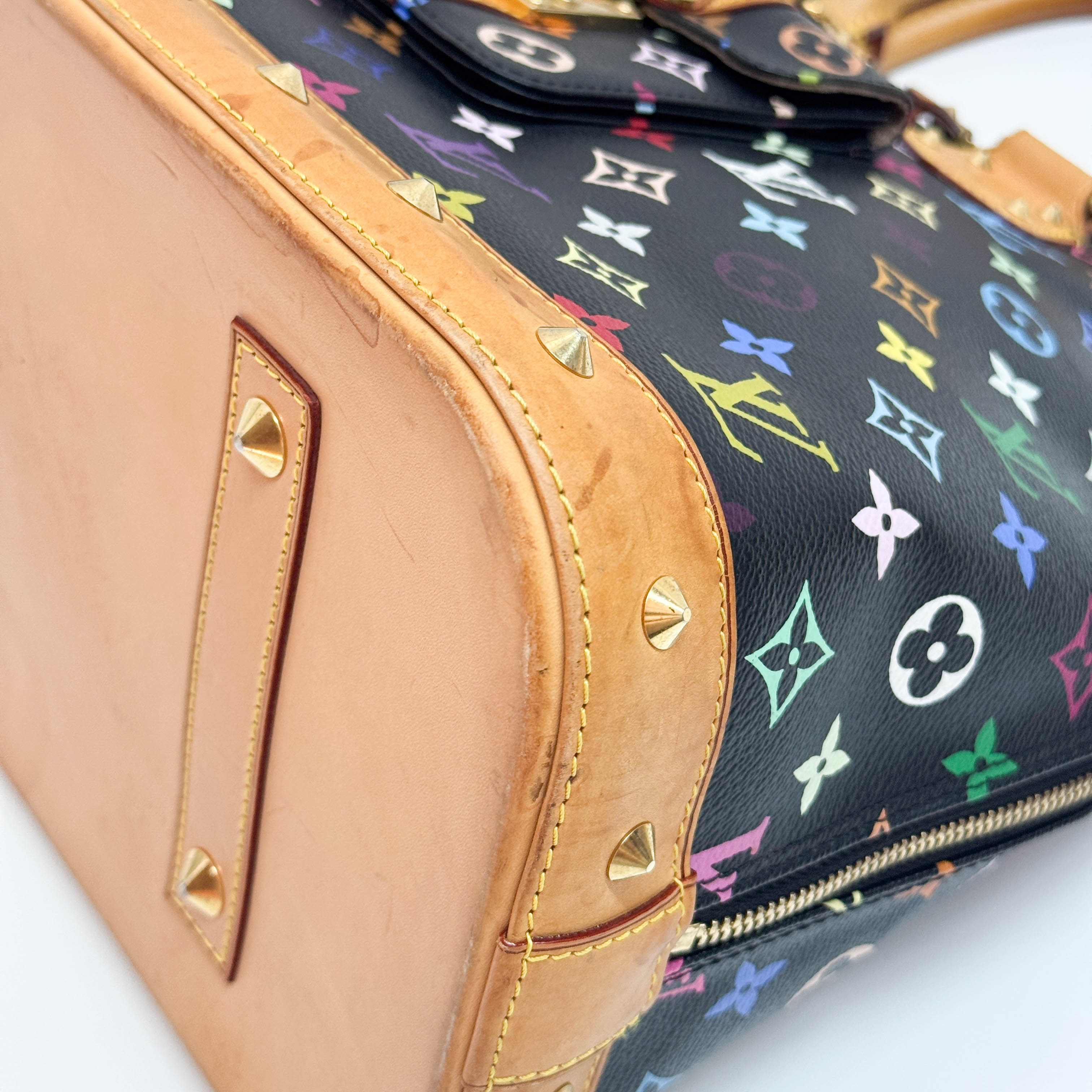 Monogram Multi-color Coated Canvas 50 Hand Bag