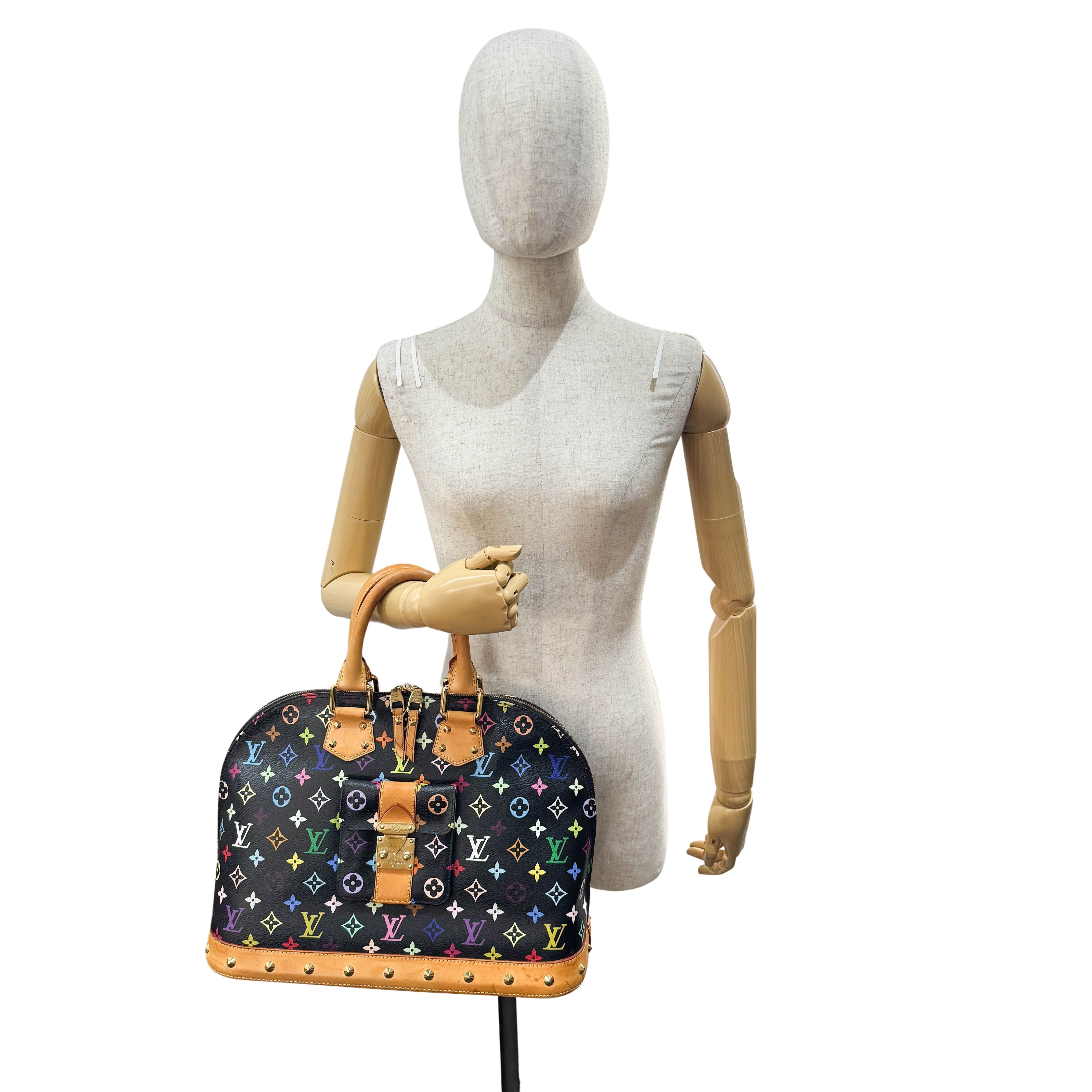 Monogram Multi-color Coated Canvas 50 Hand Bag