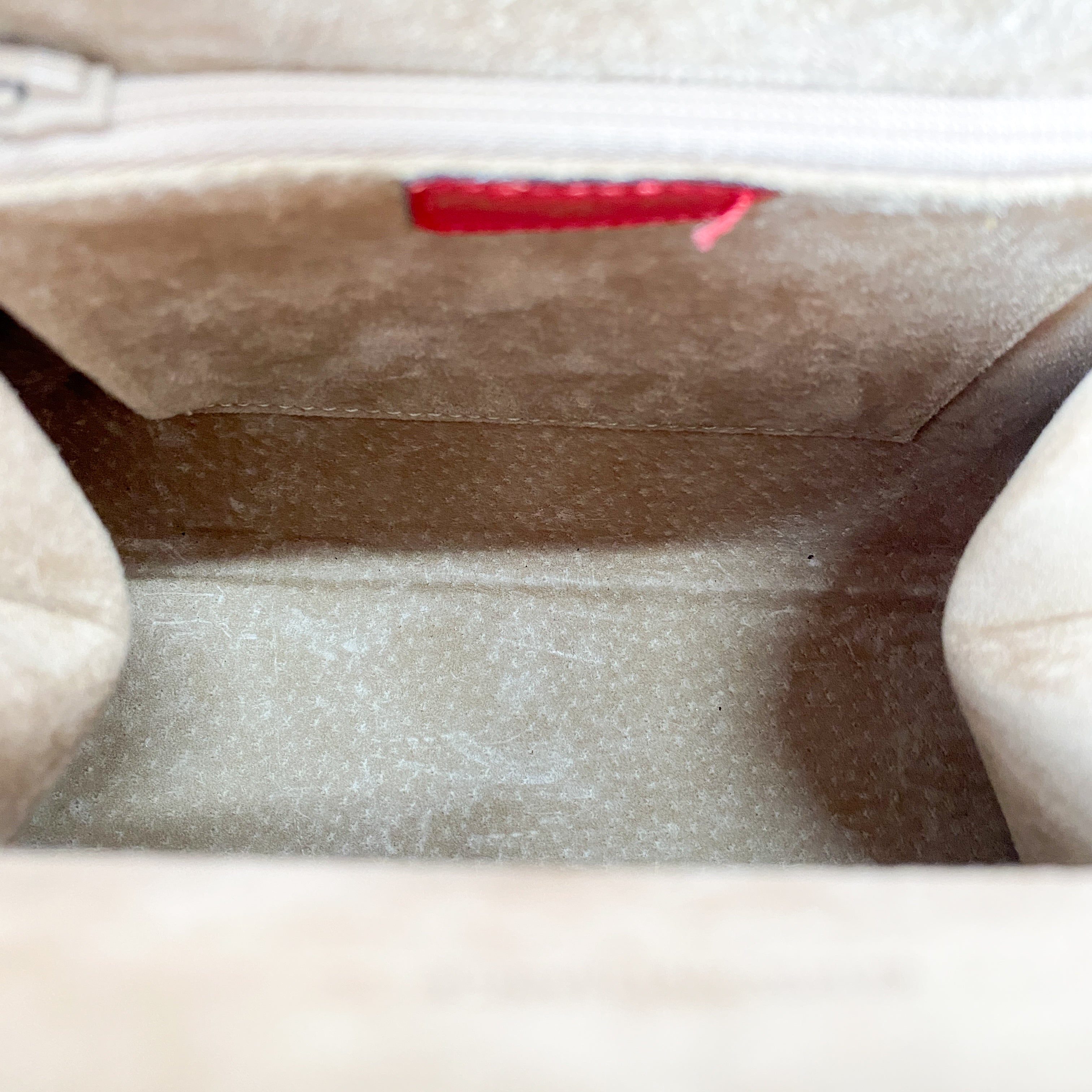 2Way Red Leather Hand/Shoulder Bag