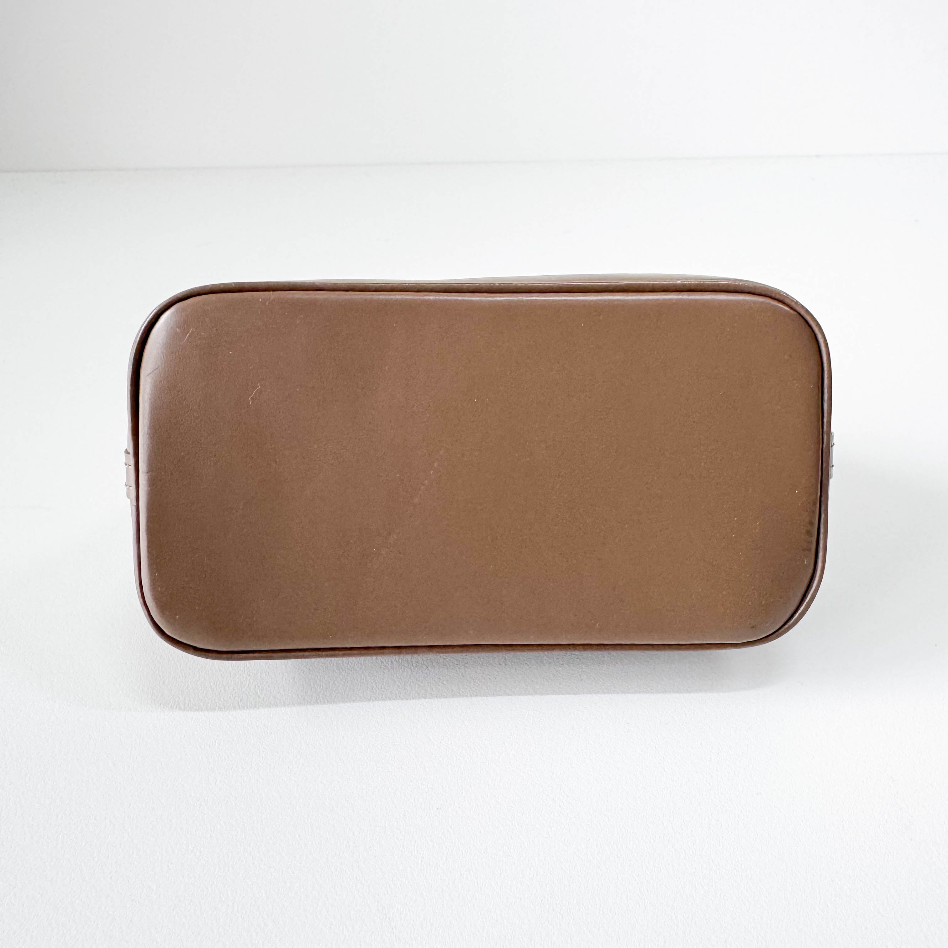 Monogram Satin Little Alma Bag