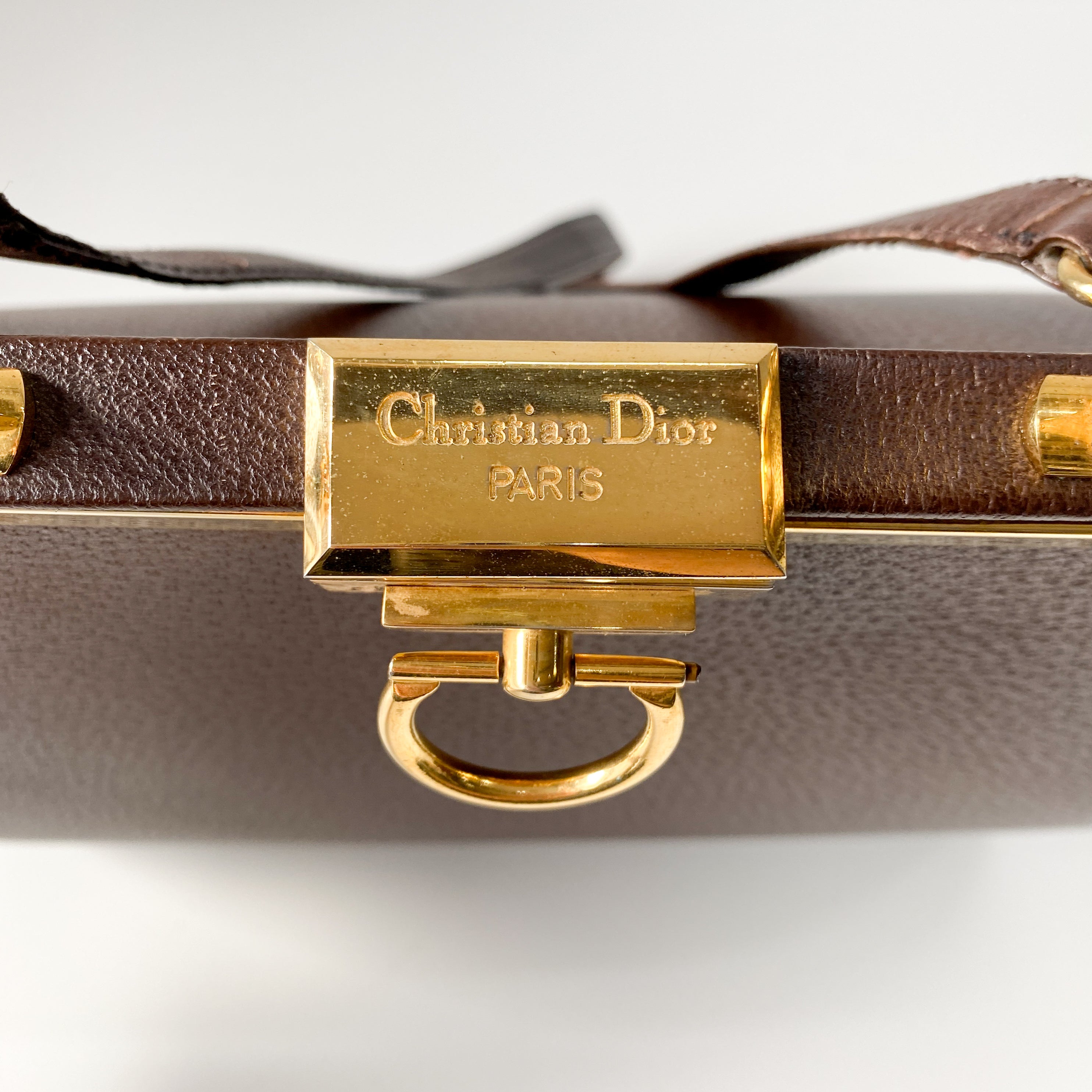 2Way Brown Leather Hand/Shoulder Bag