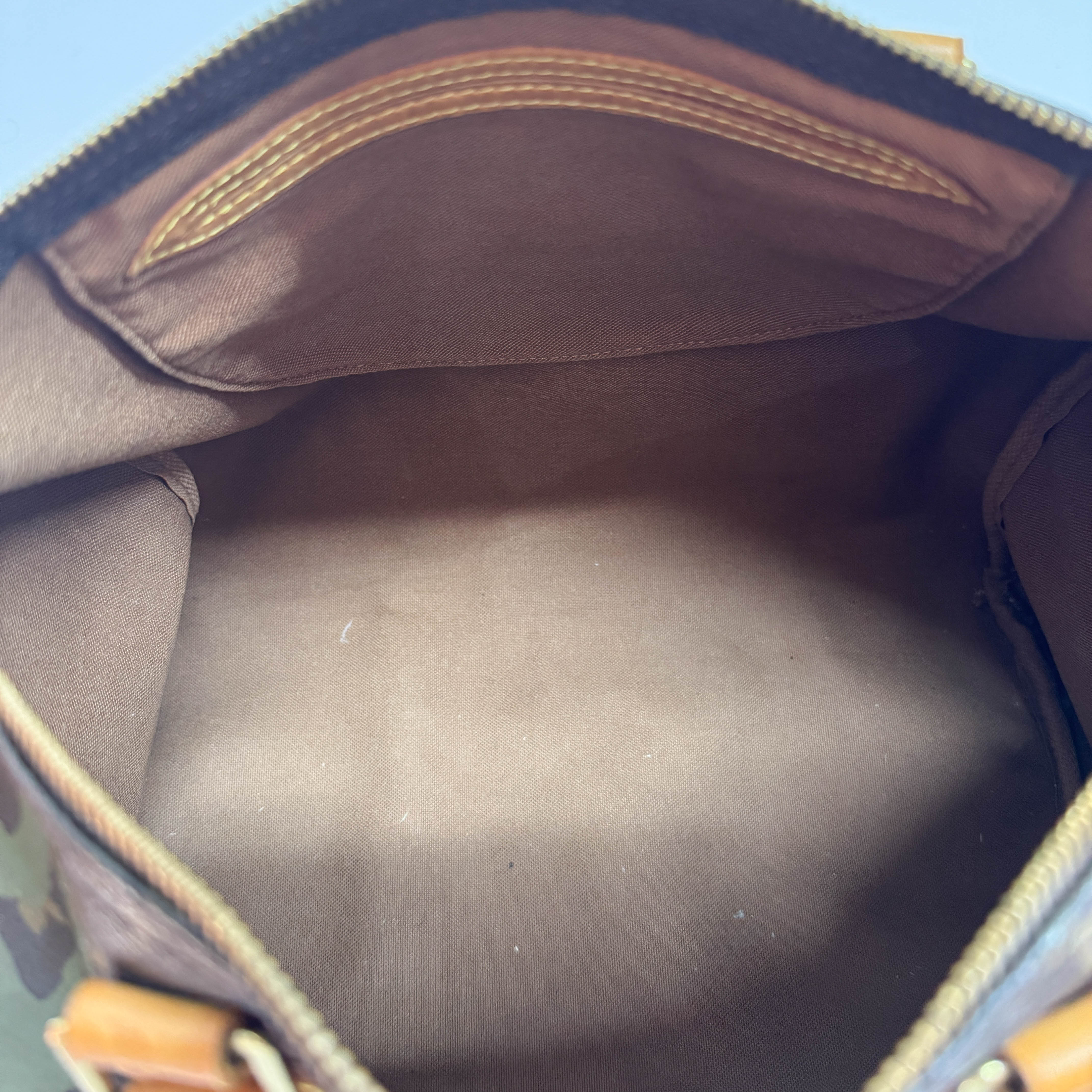 Stephen Sprouse Monogram Graffiti Speedy 30 Army Green