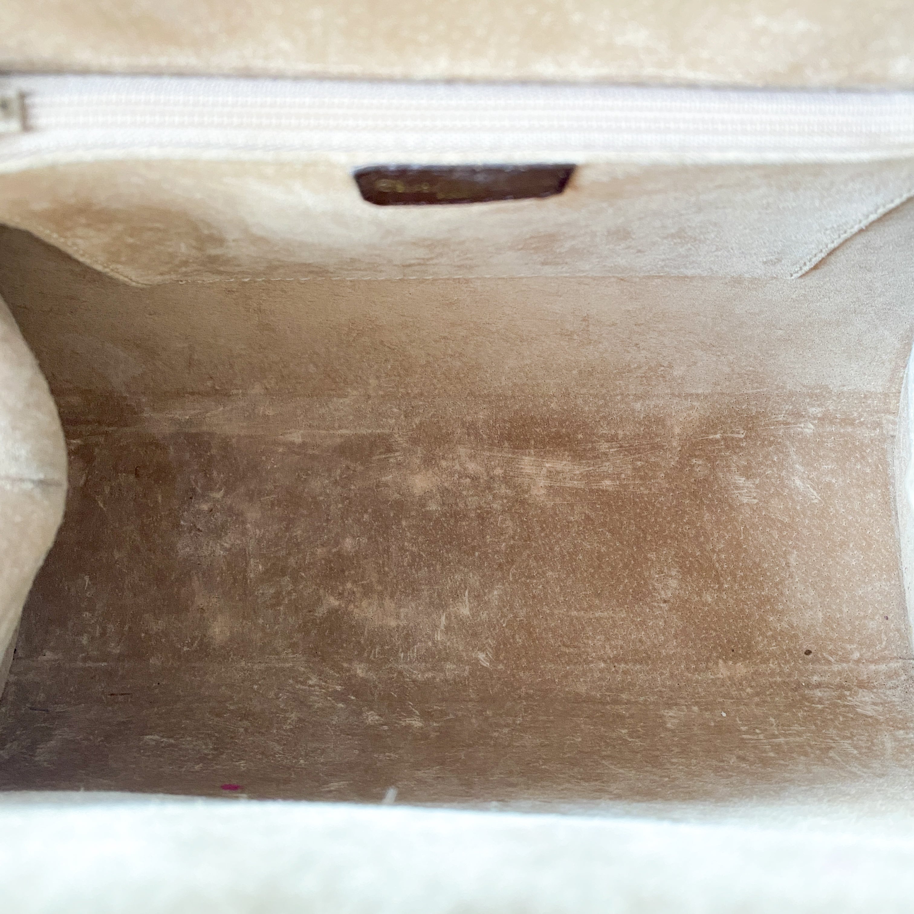 2Way Brown Leather Hand/Shoulder Bag