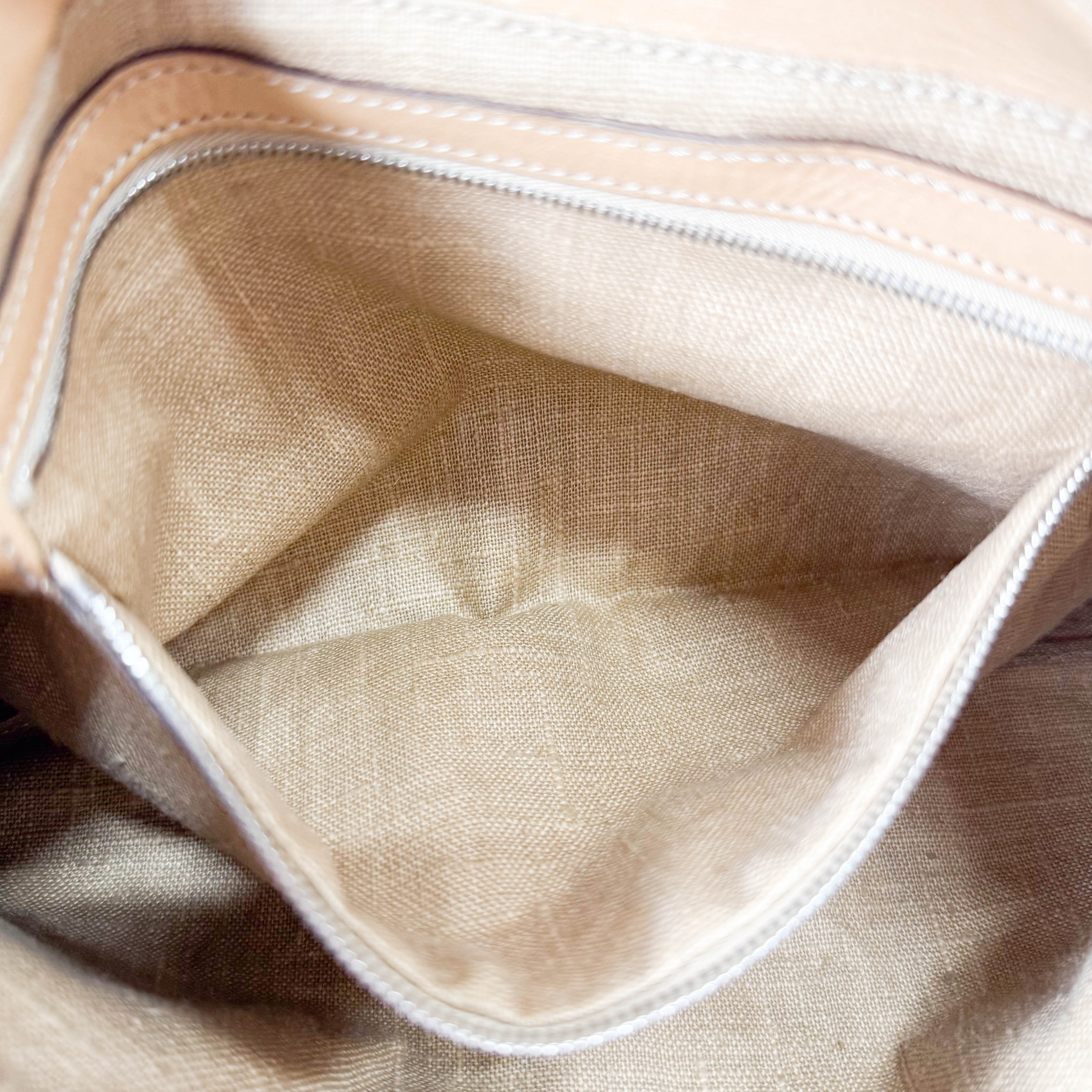 Brown Zebra Print Pony Hair Shoulder Bag