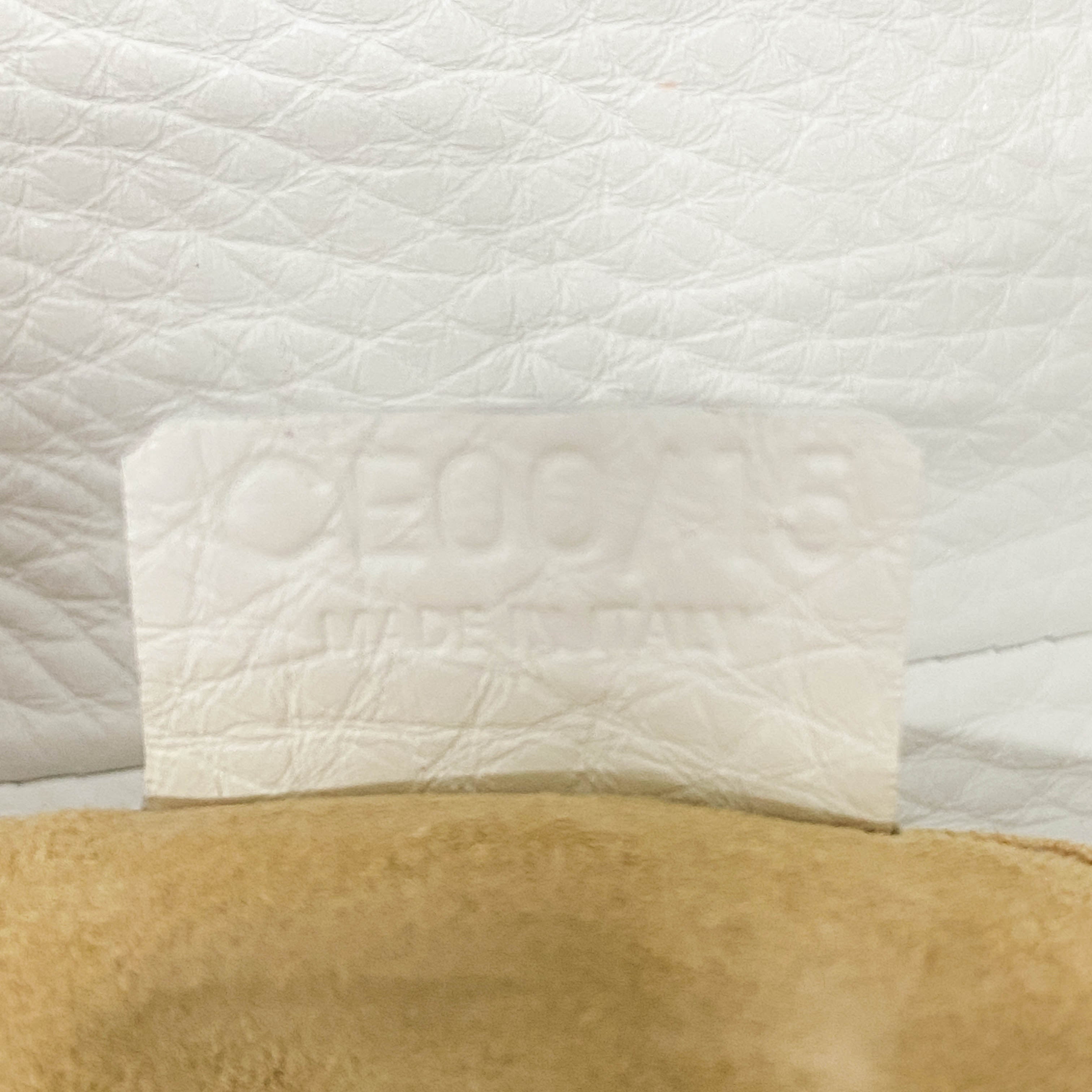 White Leather Shoulder Bag