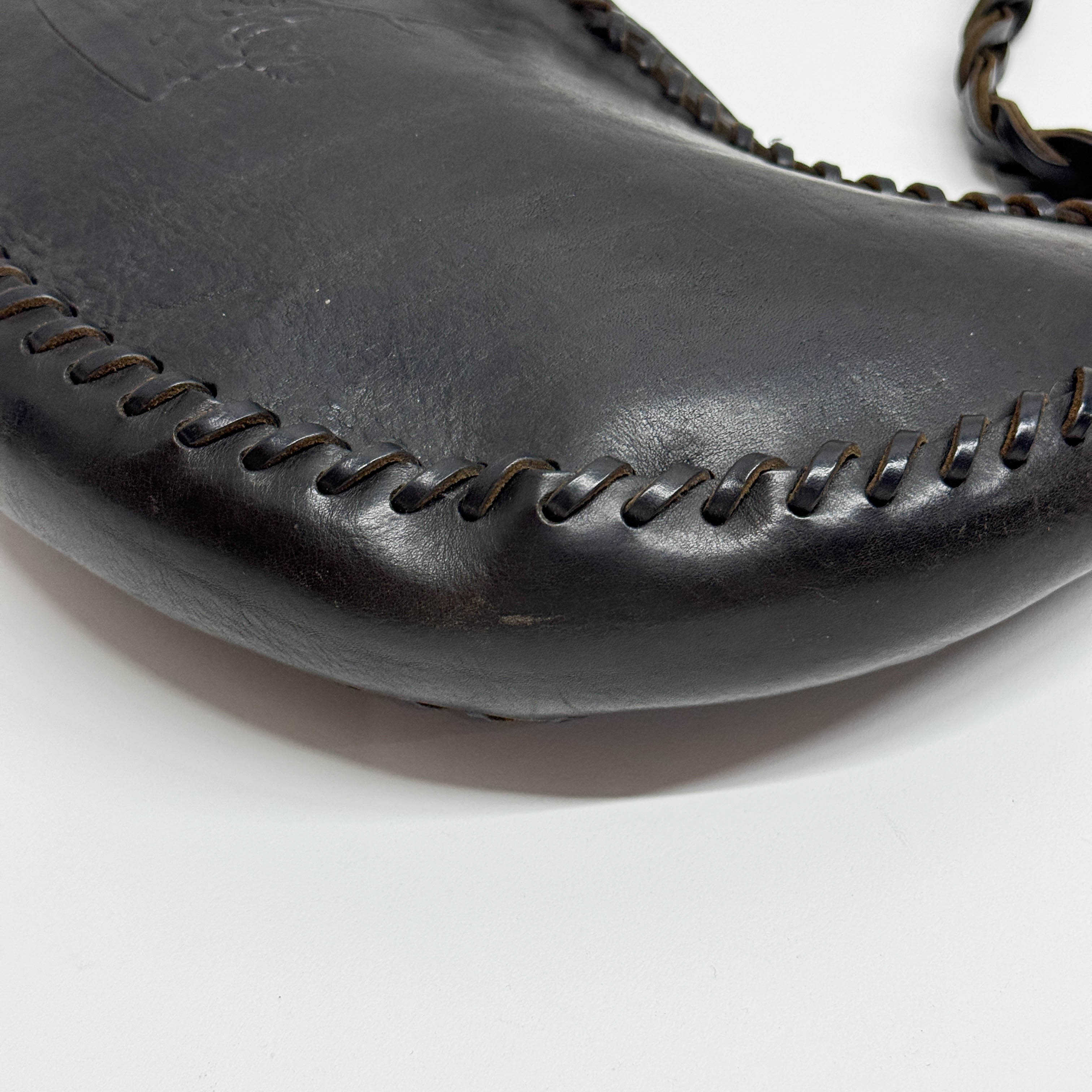 Black Leather Hobo Bag