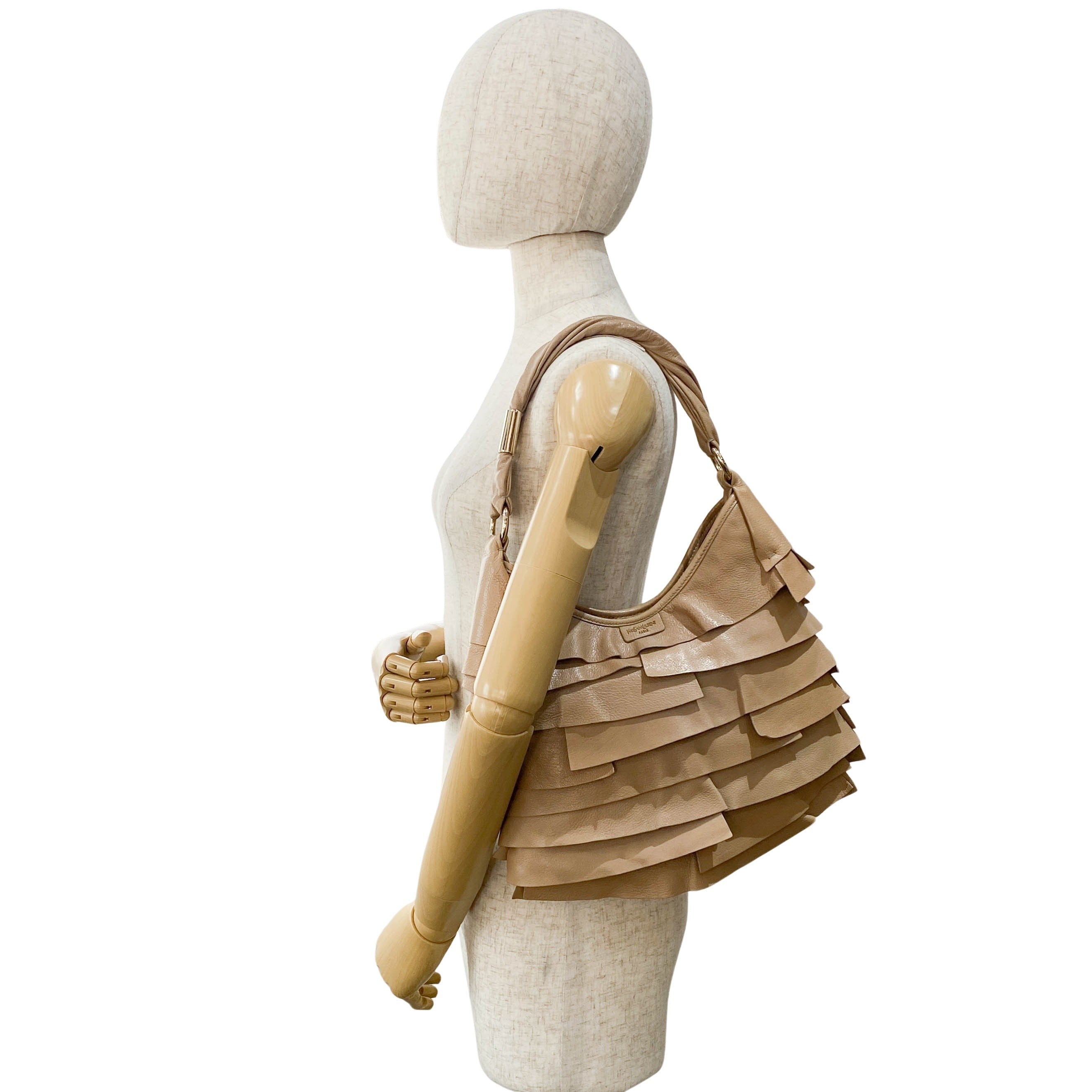 Saint-Tropez Ruffle Shoulder Bag