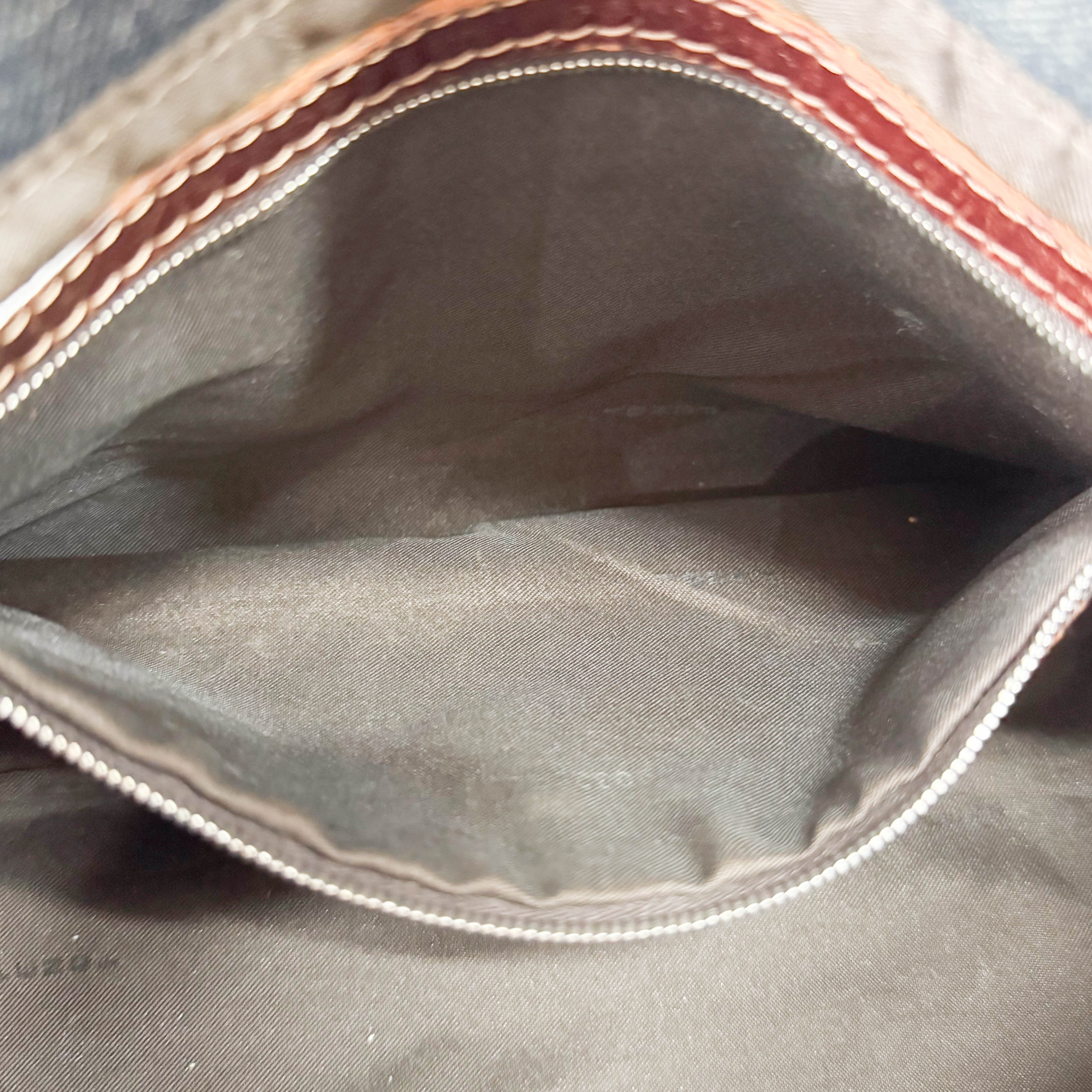 Mamma Baguette Blue Denim Shoulder Bag