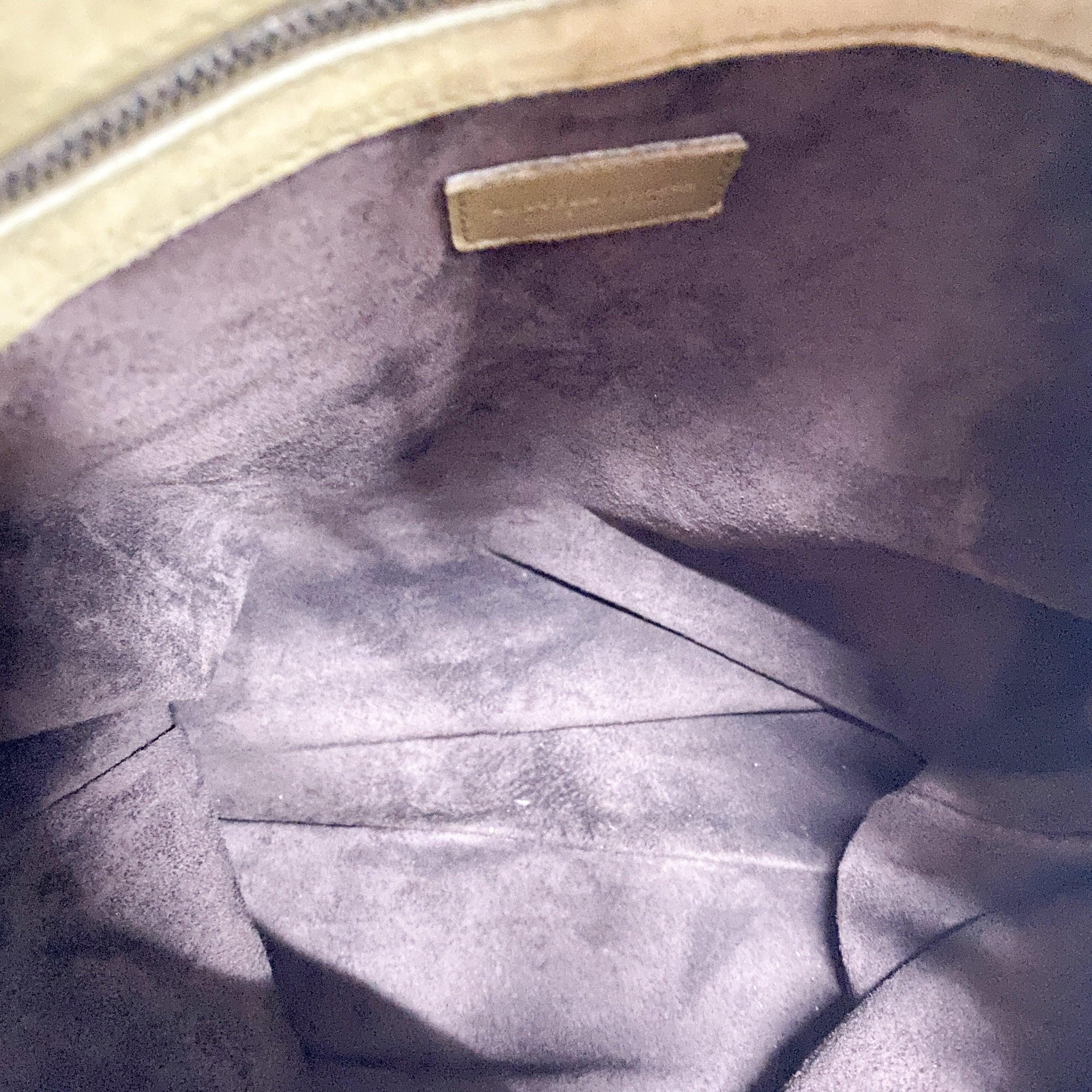 Green Suede Shoulder Bag