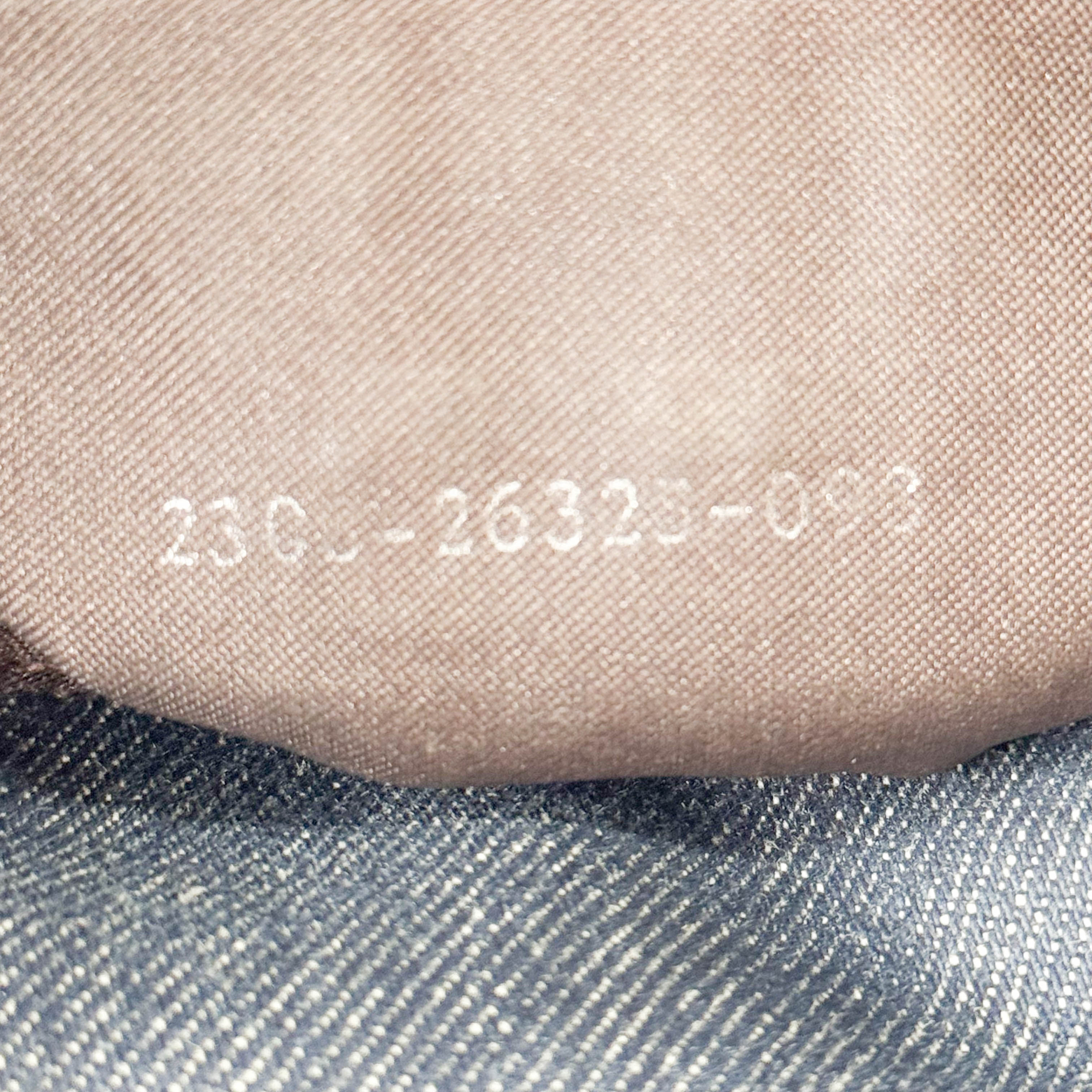 Mamma Baguette Blue Denim Shoulder Bag