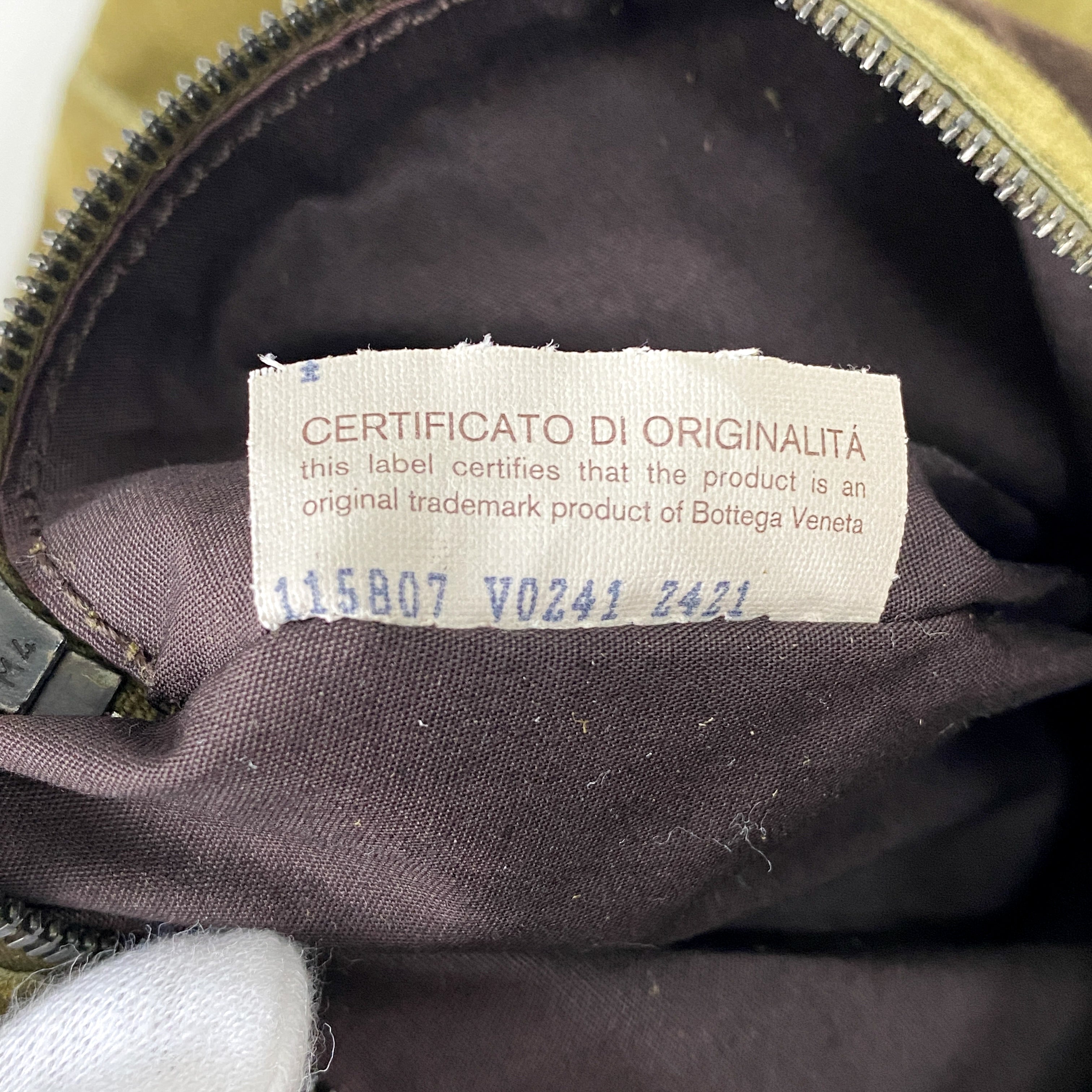 Green Suede Shoulder Bag