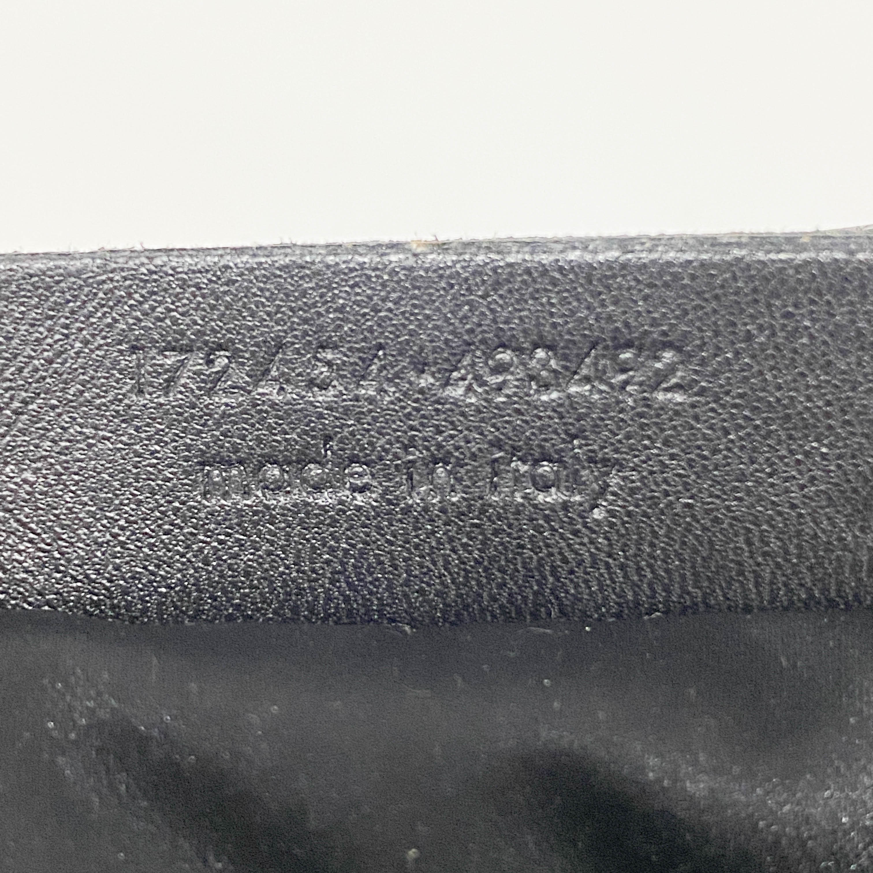 Downtown Black Patent Leather Handle Bag