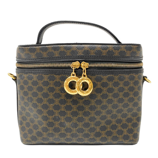 Macadam Triomphe Vanity Top Handle Bag